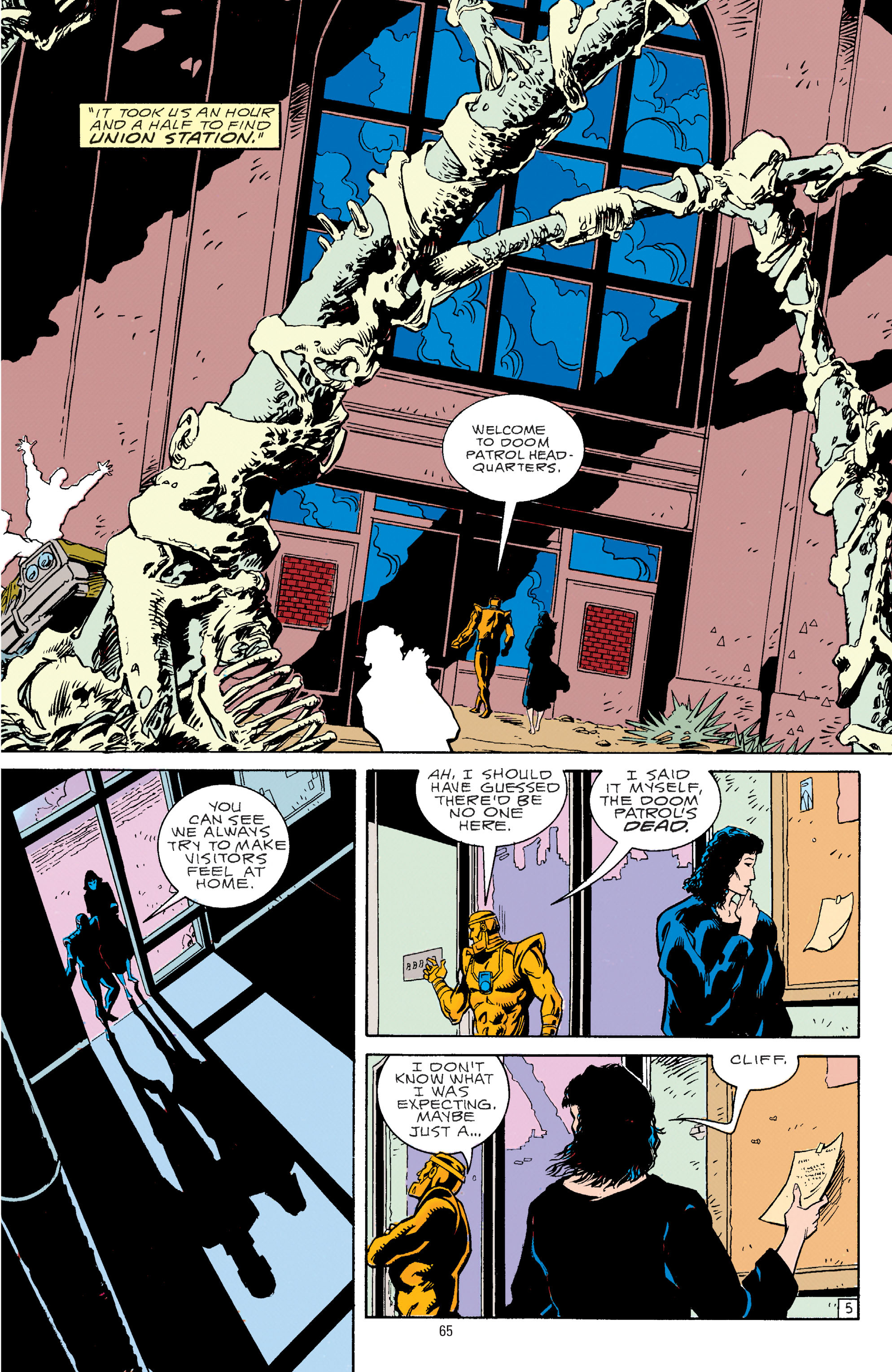 Read online Doom Patrol (1987) comic -  Issue # _TPB 1 (Part 1) - 64