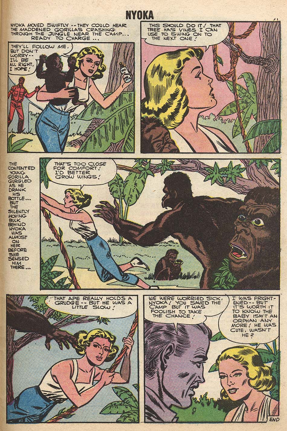 Read online Nyoka the Jungle Girl (1955) comic -  Issue #20 - 33