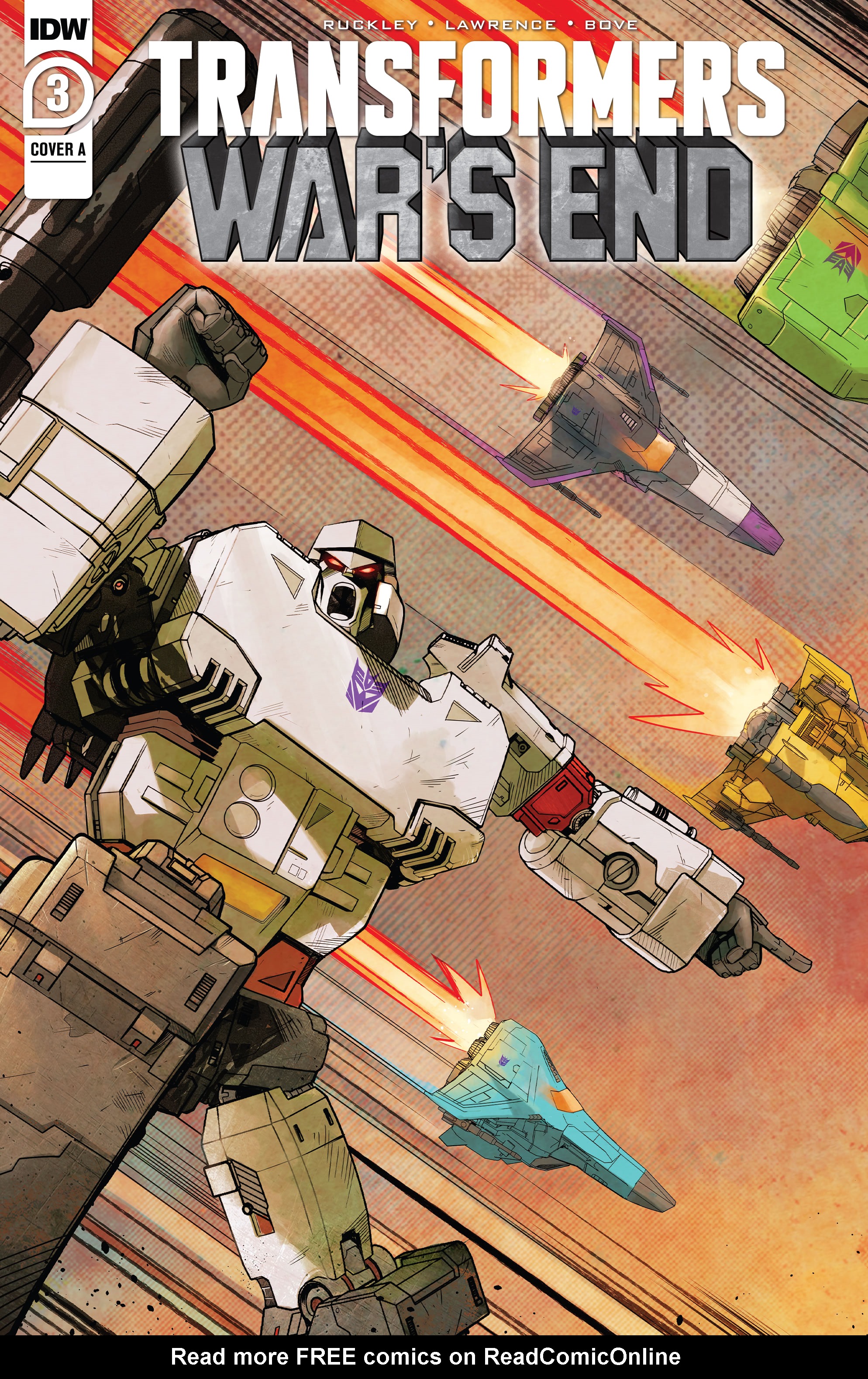 Read online Transformers: War’s End comic -  Issue #3 - 1