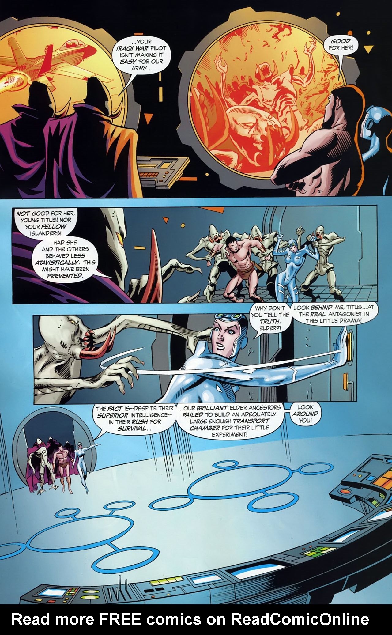 Read online The War That Time Forgot comic -  Issue #11 - 17