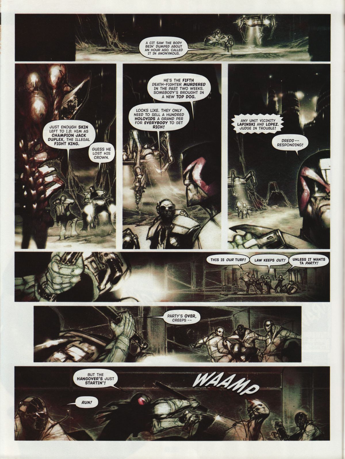 Read online Judge Dredd Megazine (Vol. 5) comic -  Issue #225 - 90