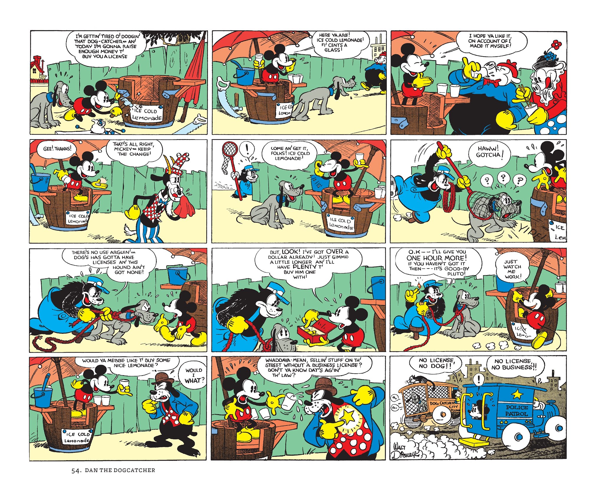 Read online Walt Disney's Mickey Mouse Color Sundays comic -  Issue # TPB 1 (Part 1) - 54