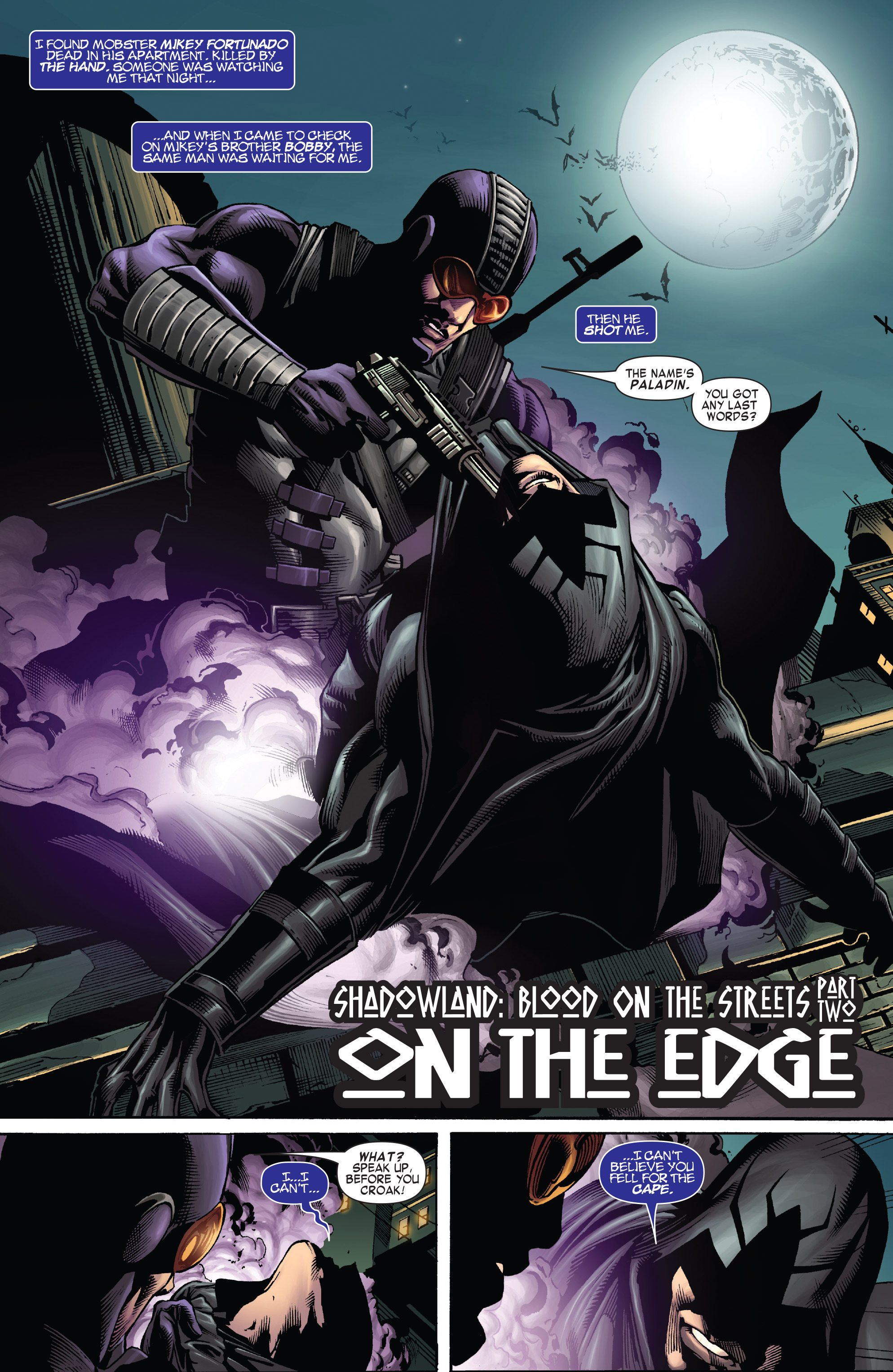 Read online Shadowland: Blood on the Streets comic -  Issue #2 - 3