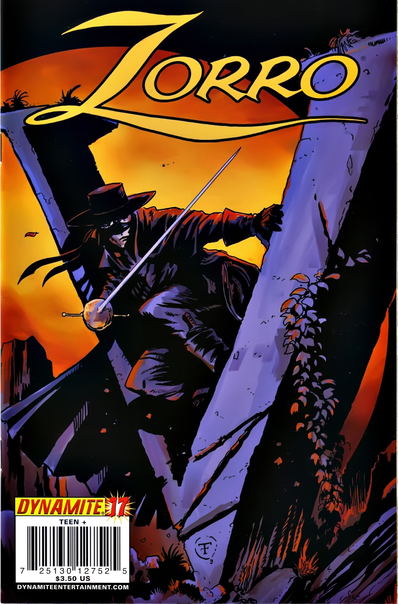 Read online Zorro (2008) comic -  Issue #17 - 1