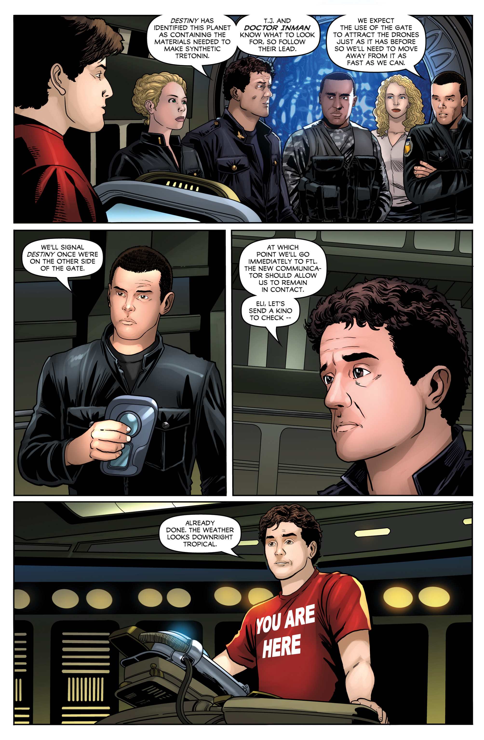 Read online Stargate Universe comic -  Issue #4 - 10