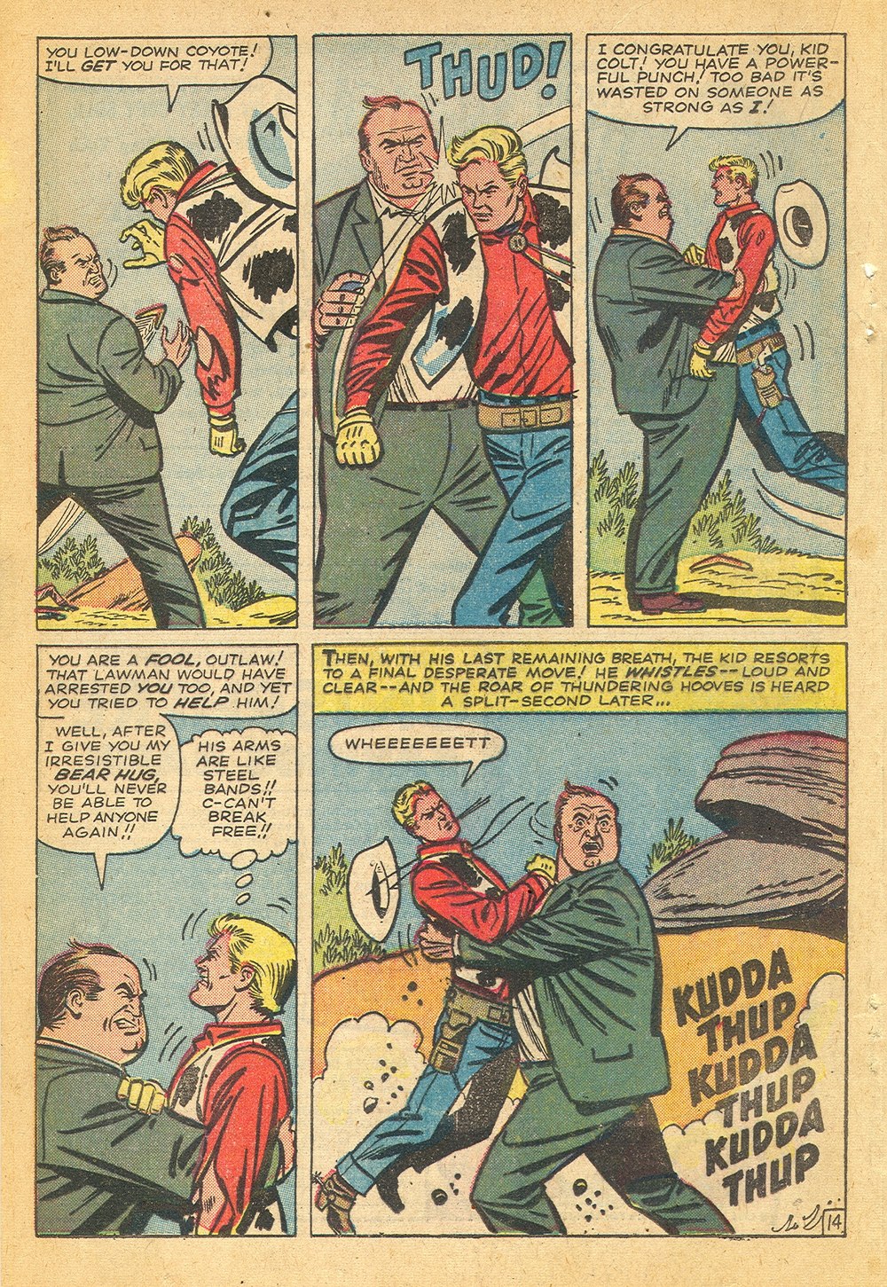 Read online Kid Colt Outlaw comic -  Issue #117 - 20
