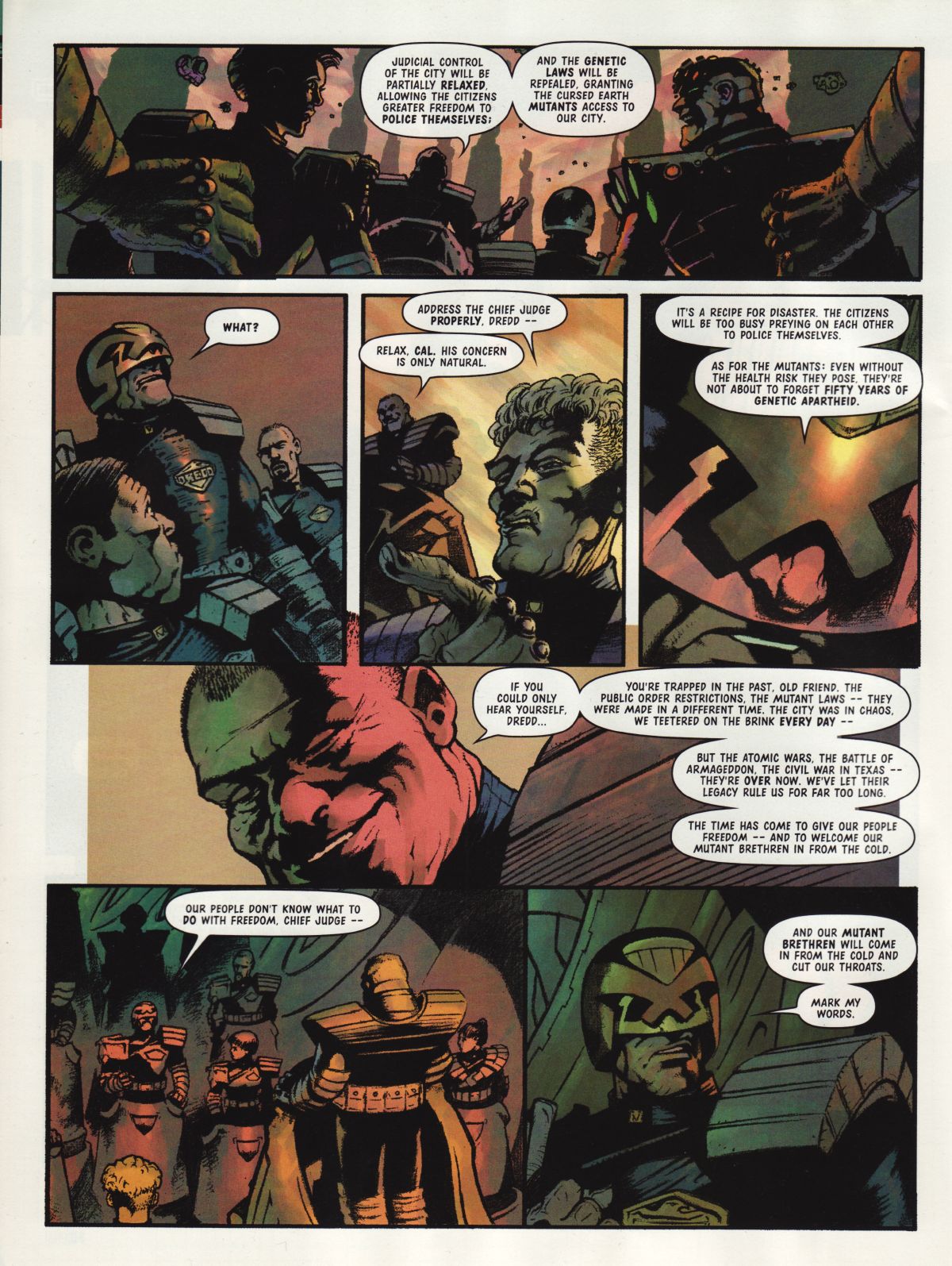 Read online Judge Dredd Megazine (Vol. 5) comic -  Issue #204 - 6