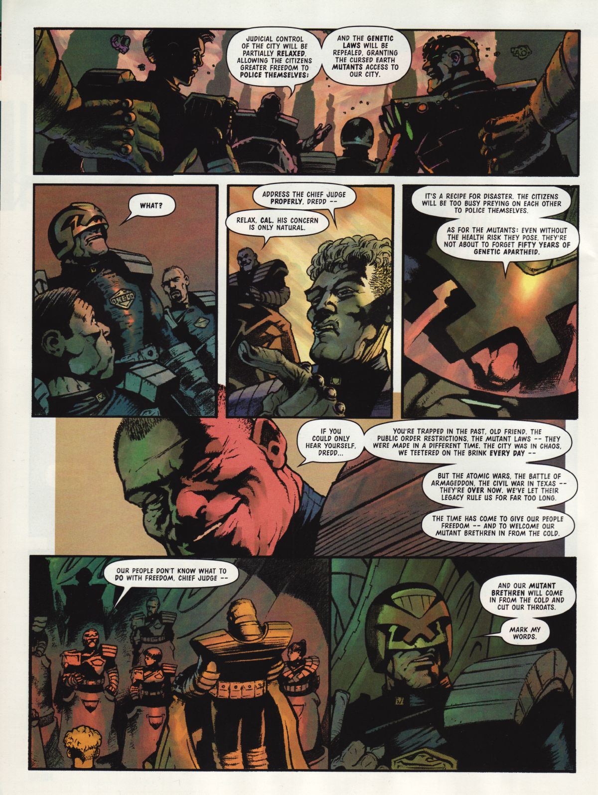 Judge Dredd Megazine (Vol. 5) issue 204 - Page 6