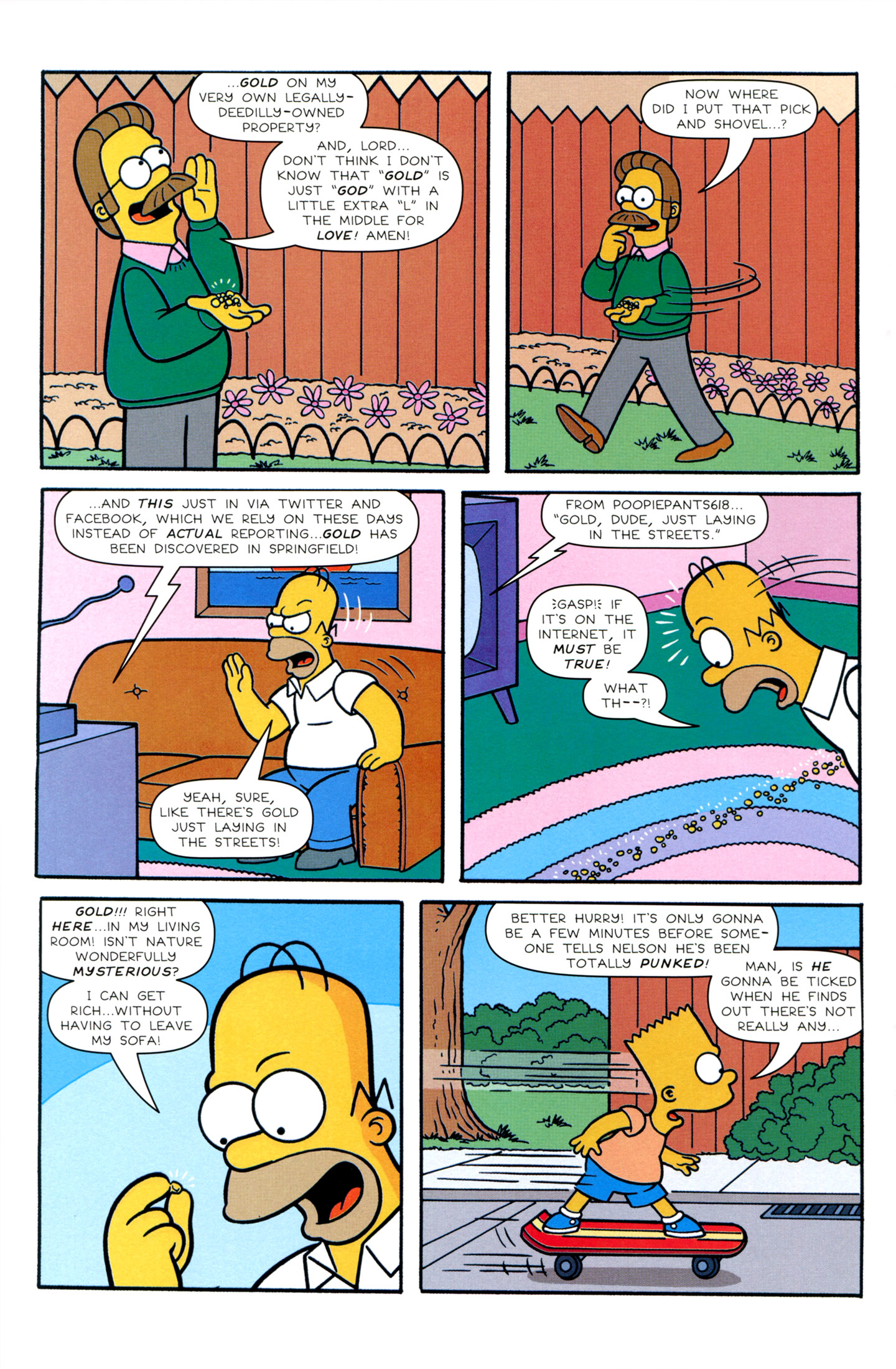Read online Simpsons Comics Presents Bart Simpson comic -  Issue #68 - 22