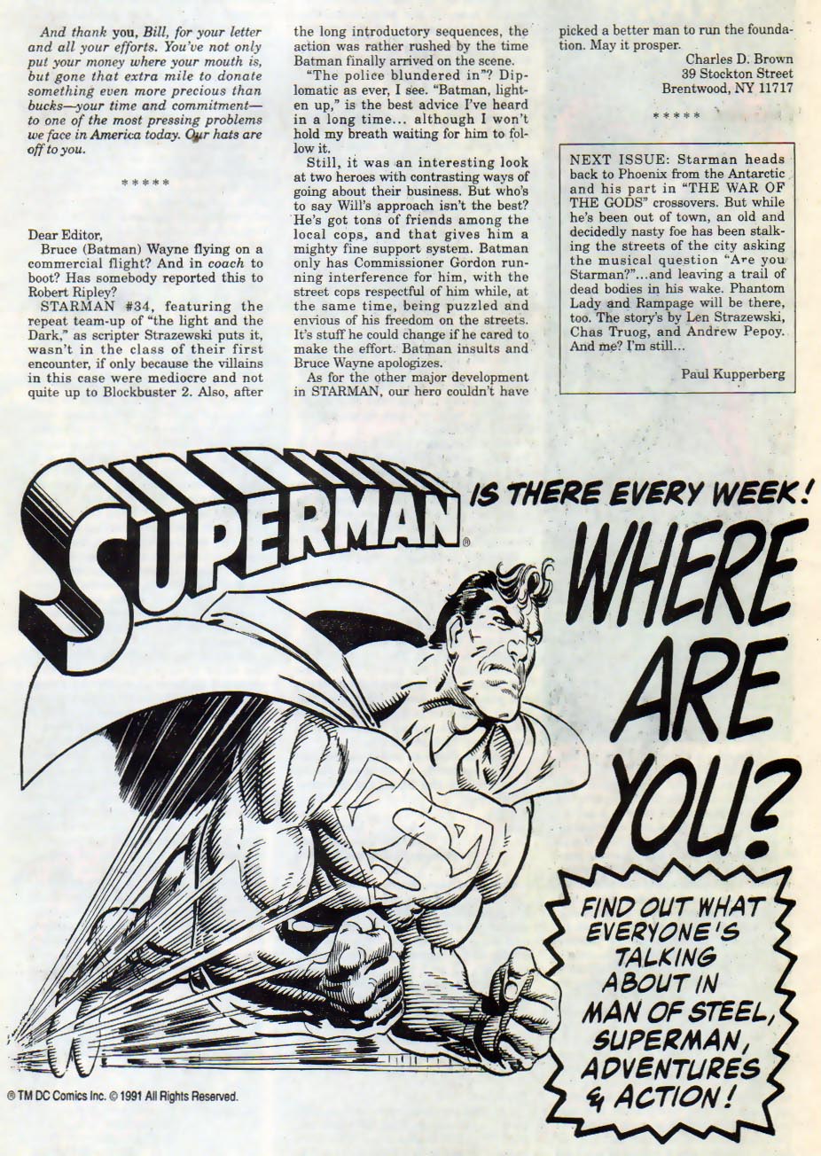 Read online Starman (1988) comic -  Issue #38 - 25