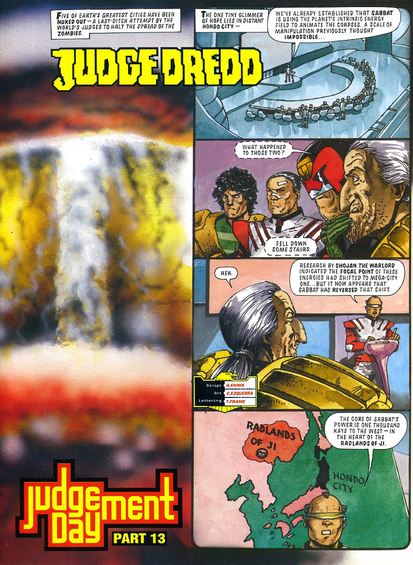 Read online Judge Dredd: Judgement Day comic -  Issue # TPB (Part 1) - 96