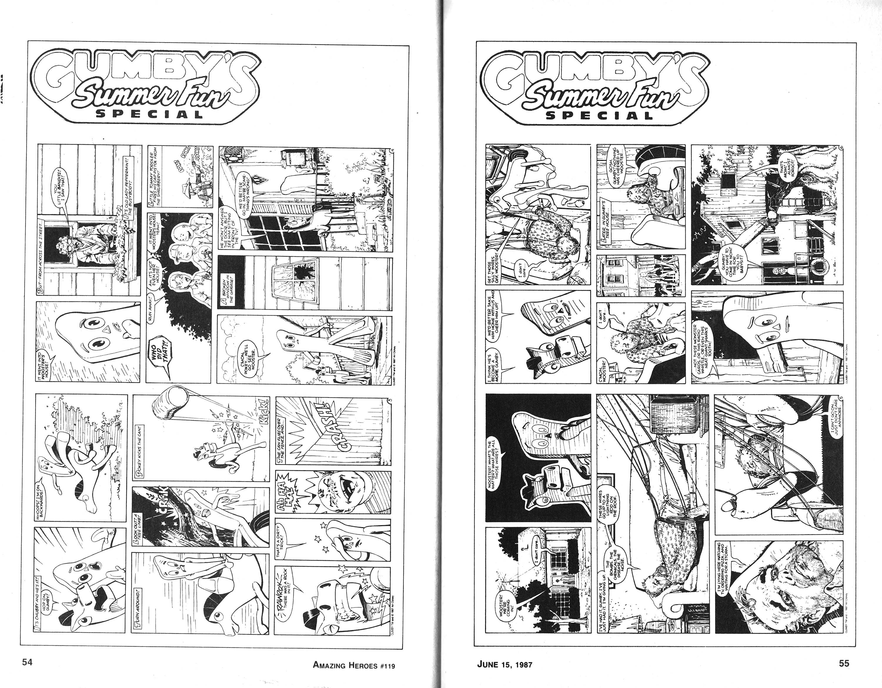 Read online Amazing Heroes comic -  Issue #119 - 28