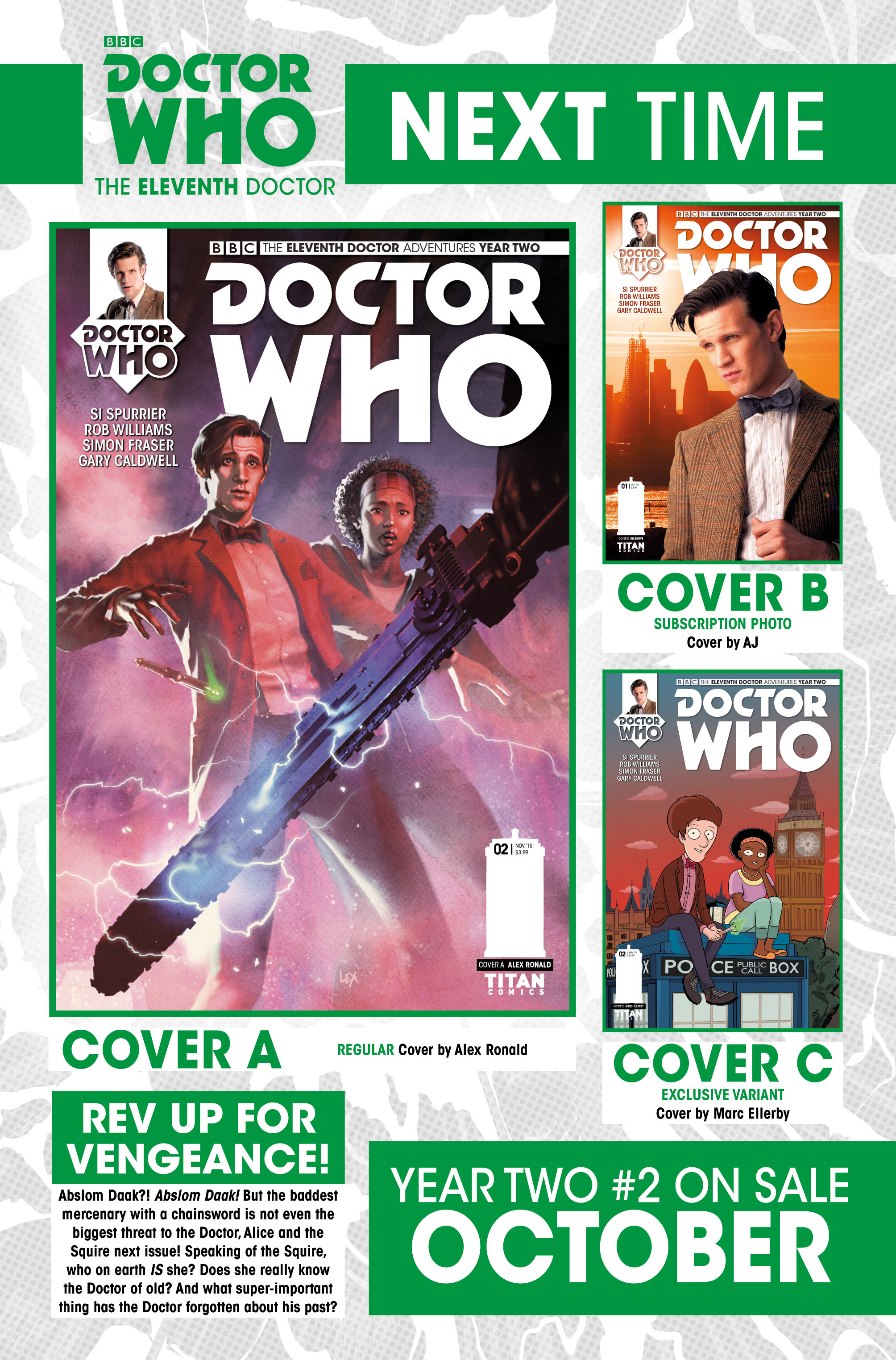 Read online Doctor Who: The Eleventh Doctor Year Two comic -  Issue #1 - 29