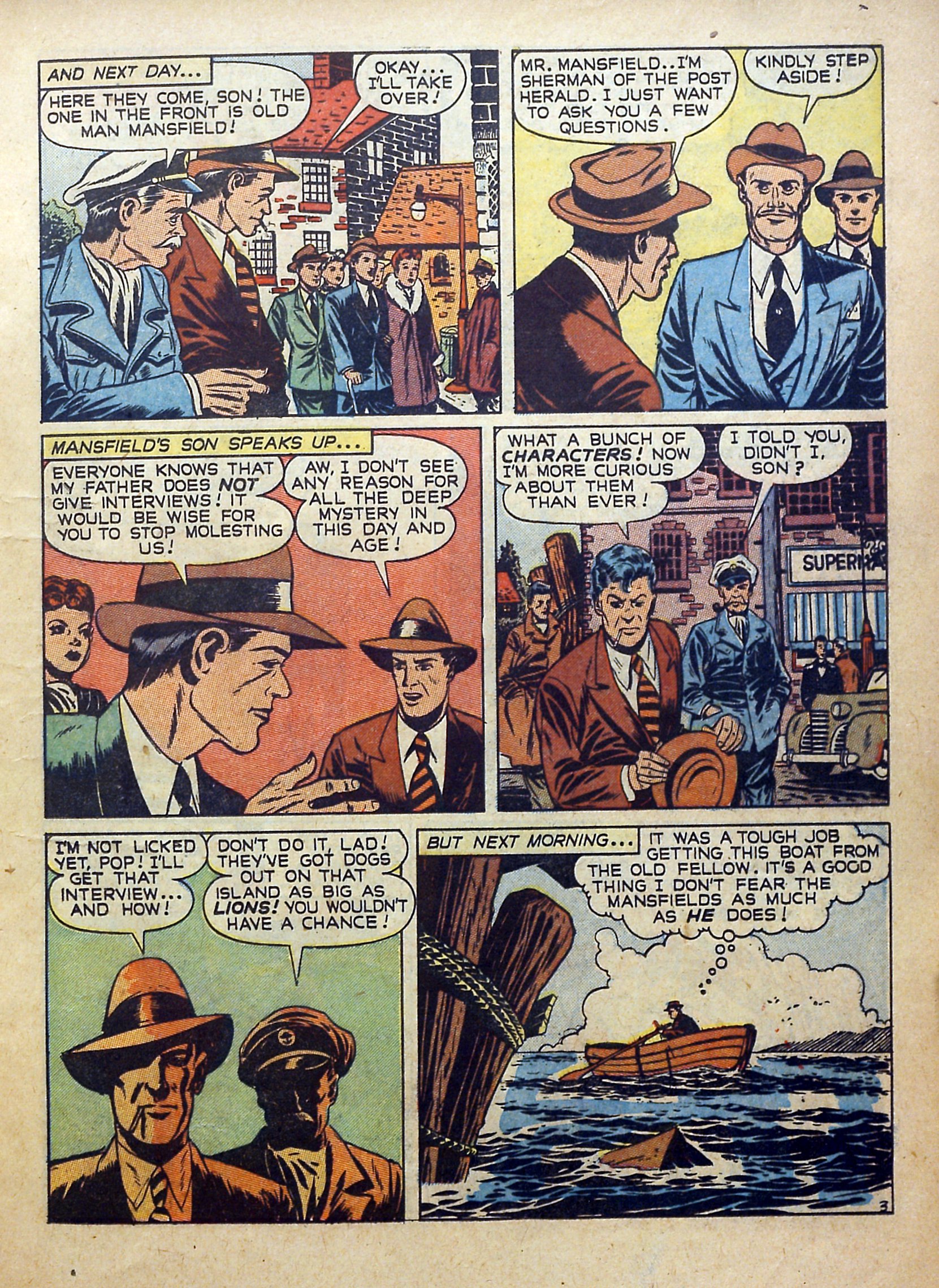 Read online Clue Comics comic -  Issue #12 - 15