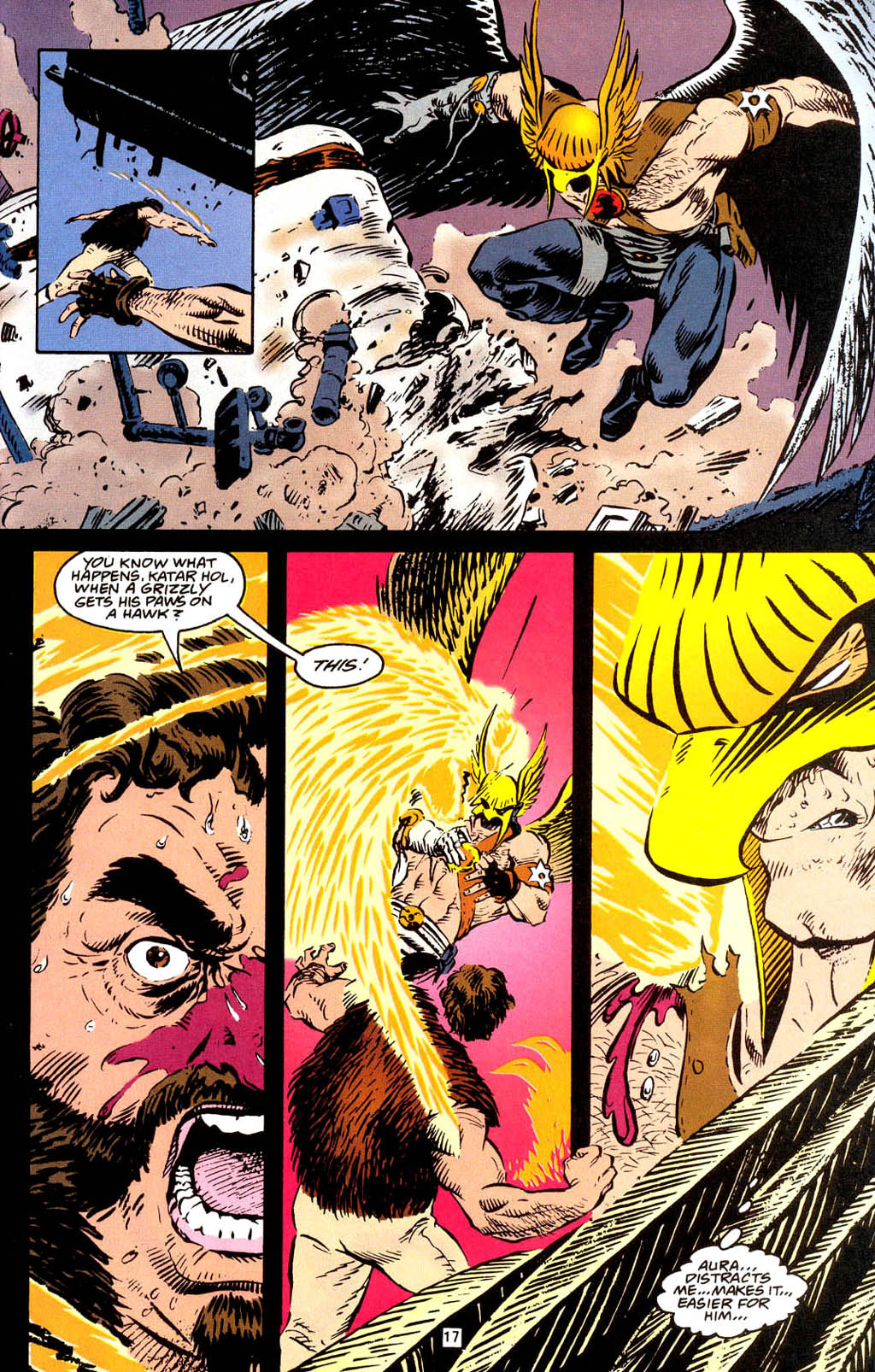 Hawkman (1993) Issue #14 #17 - English 17