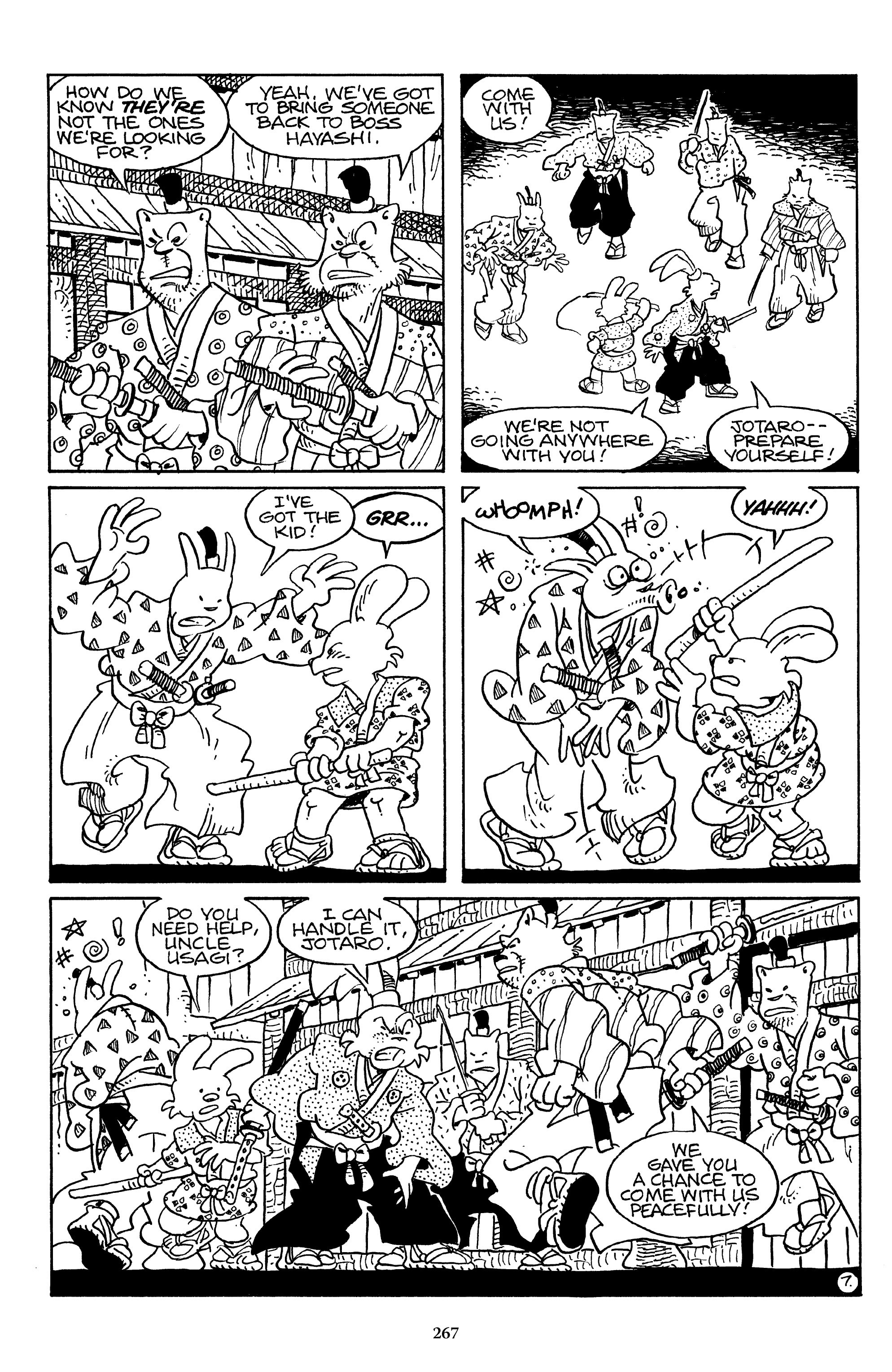 Read online The Usagi Yojimbo Saga comic -  Issue # TPB 4 - 264