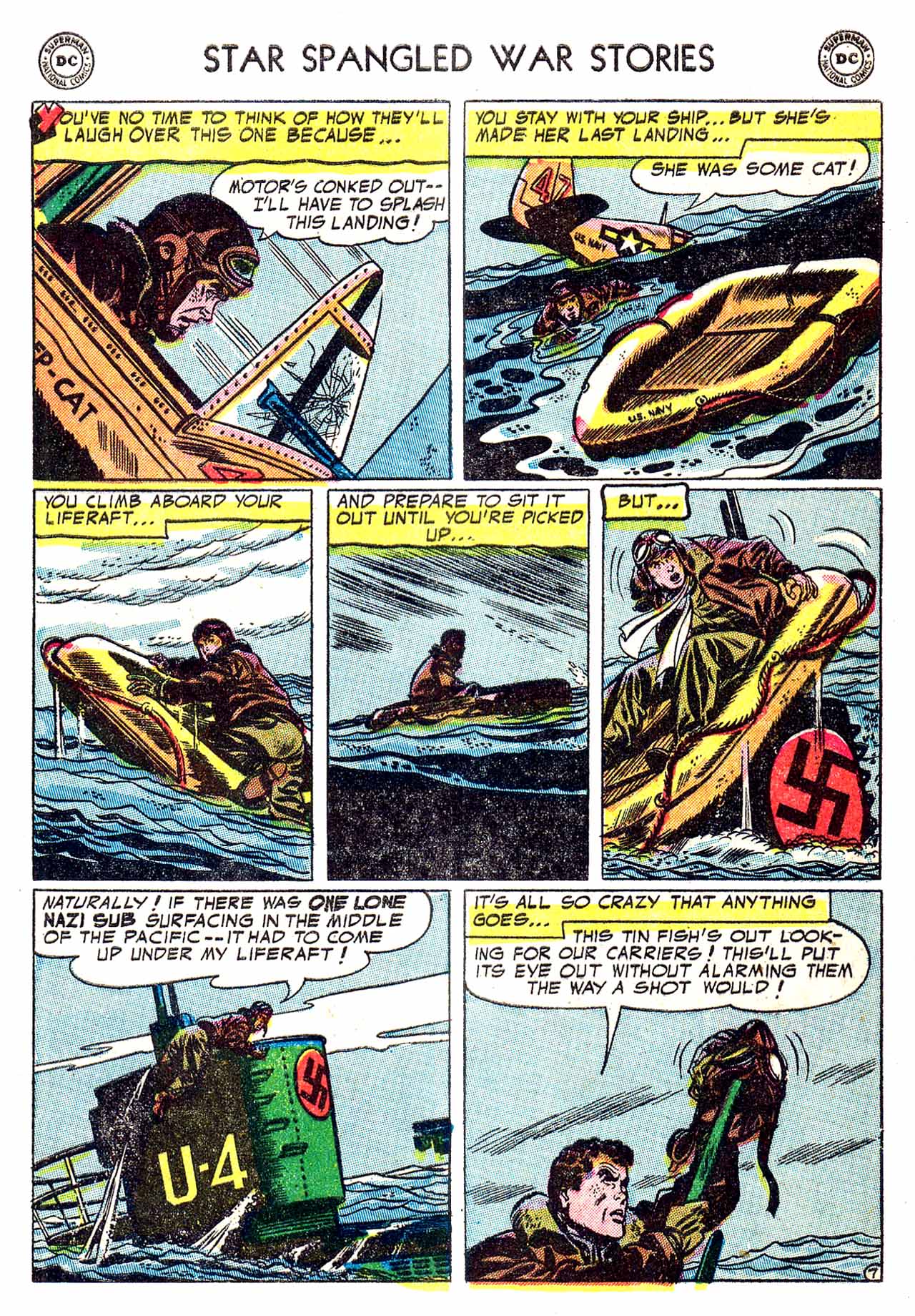 Read online Star Spangled War Stories (1952) comic -  Issue #25 - 9