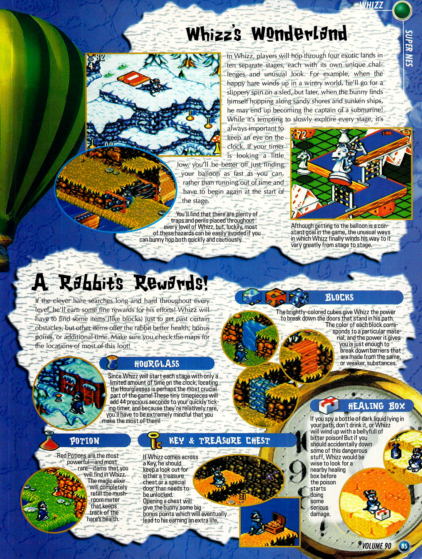 Read online Nintendo Power comic -  Issue #90 - 85