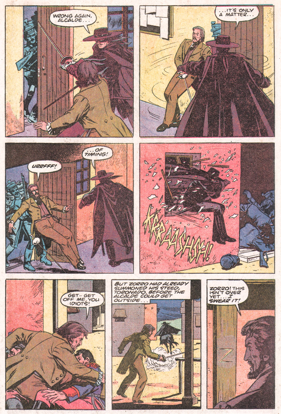 Read online Zorro (1990) comic -  Issue #3 - 21