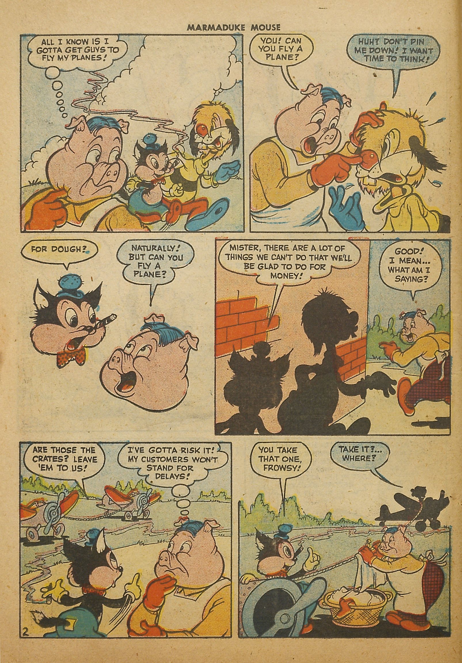 Read online Marmaduke Mouse comic -  Issue #4 - 16