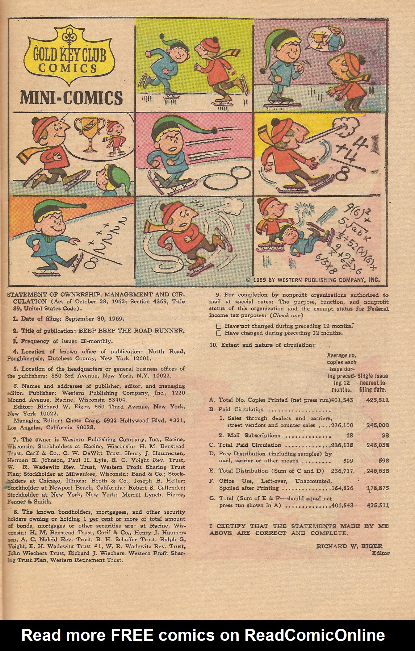 Read online Beep Beep The Road Runner comic -  Issue #16 - 33