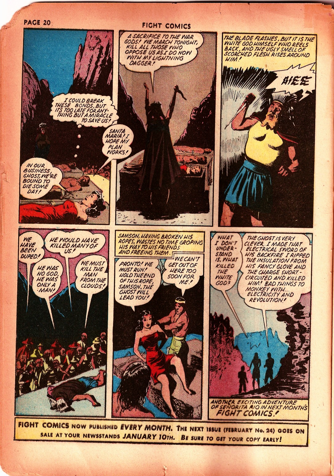 Read online Fight Comics comic -  Issue #23 - 22