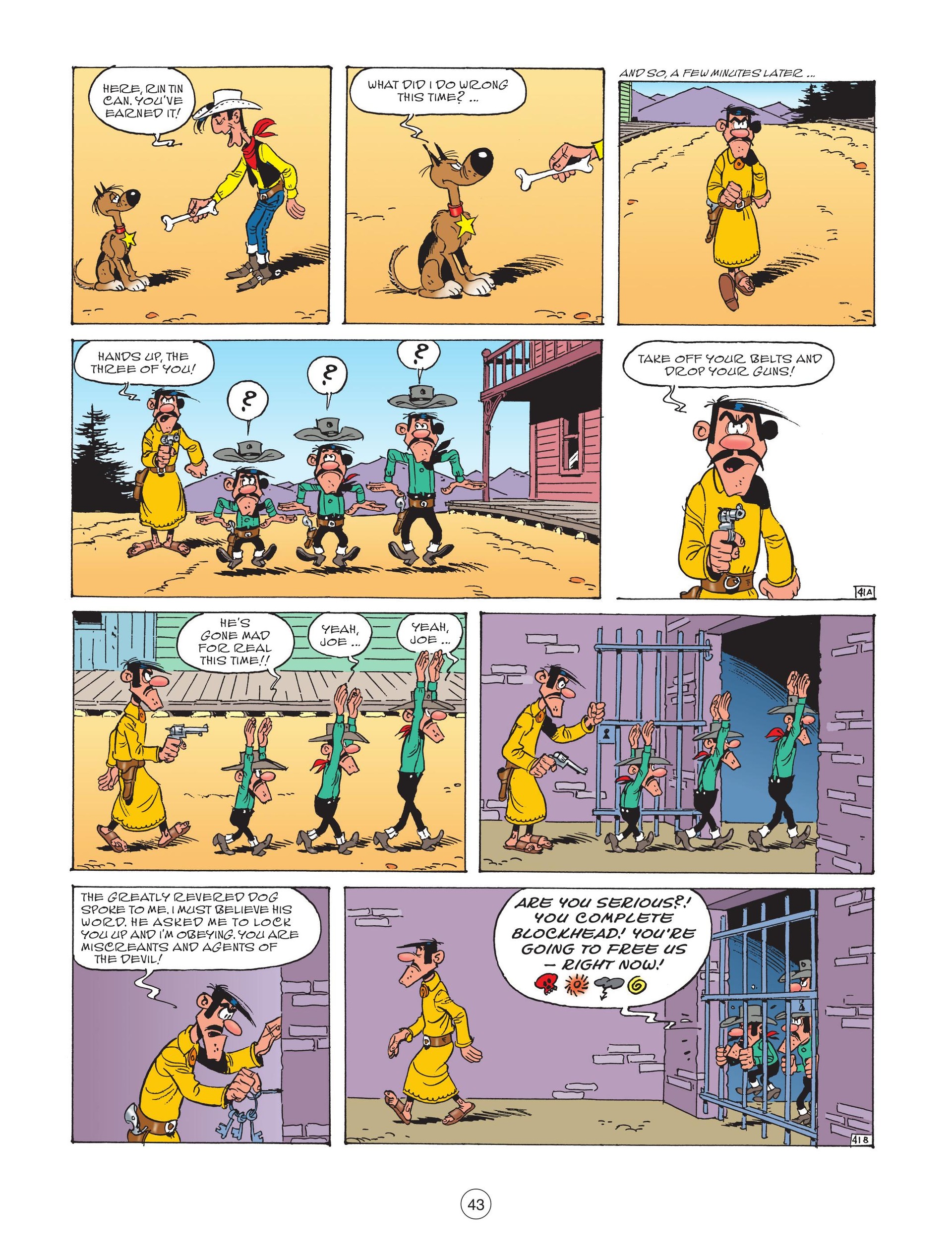 Read online A Lucky Luke Adventure comic -  Issue #73 - 45