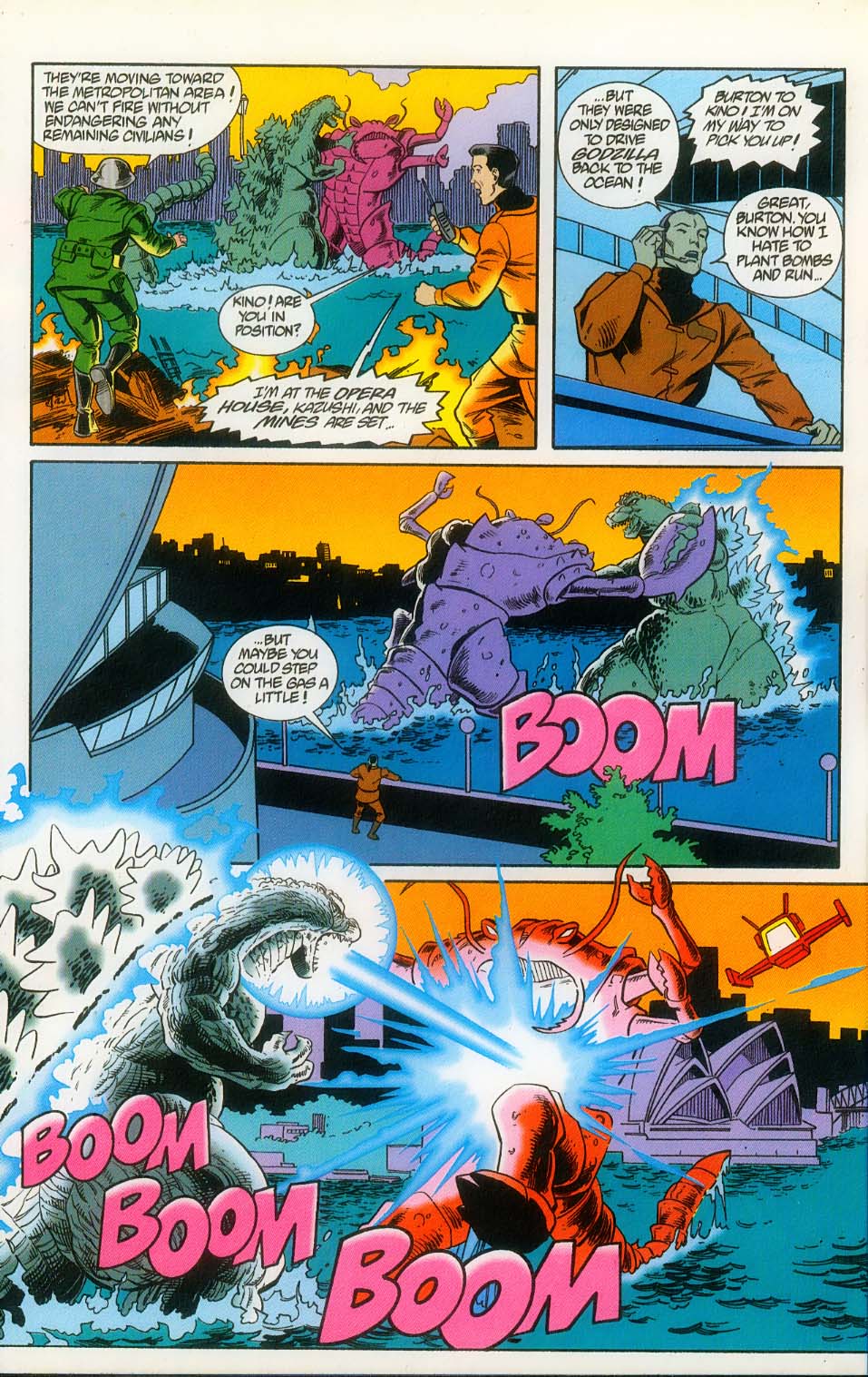 Read online Godzilla (1995) comic -  Issue #15 - 21