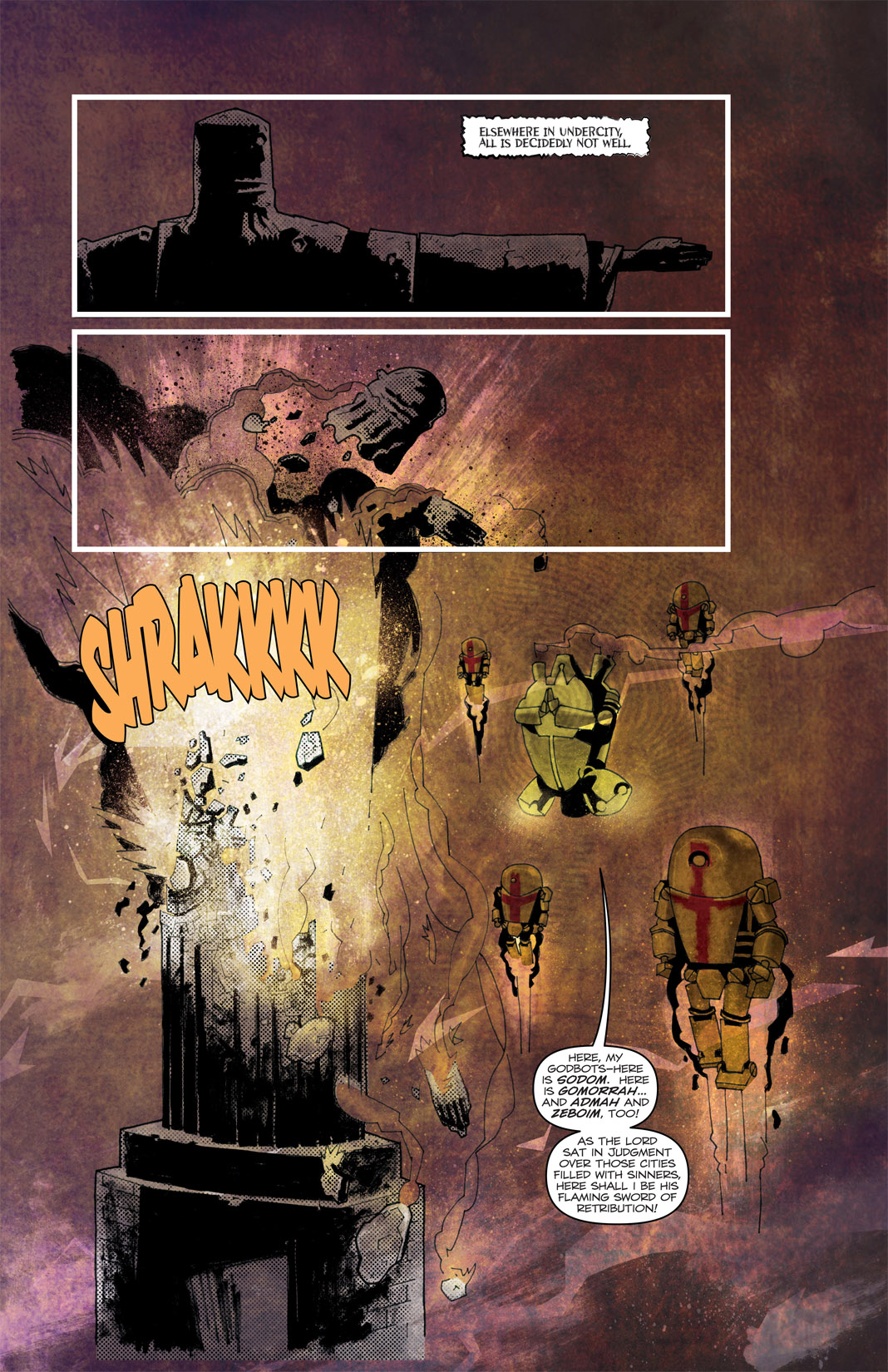 Read online Zombies vs Robots: Undercity comic -  Issue #3 - 9