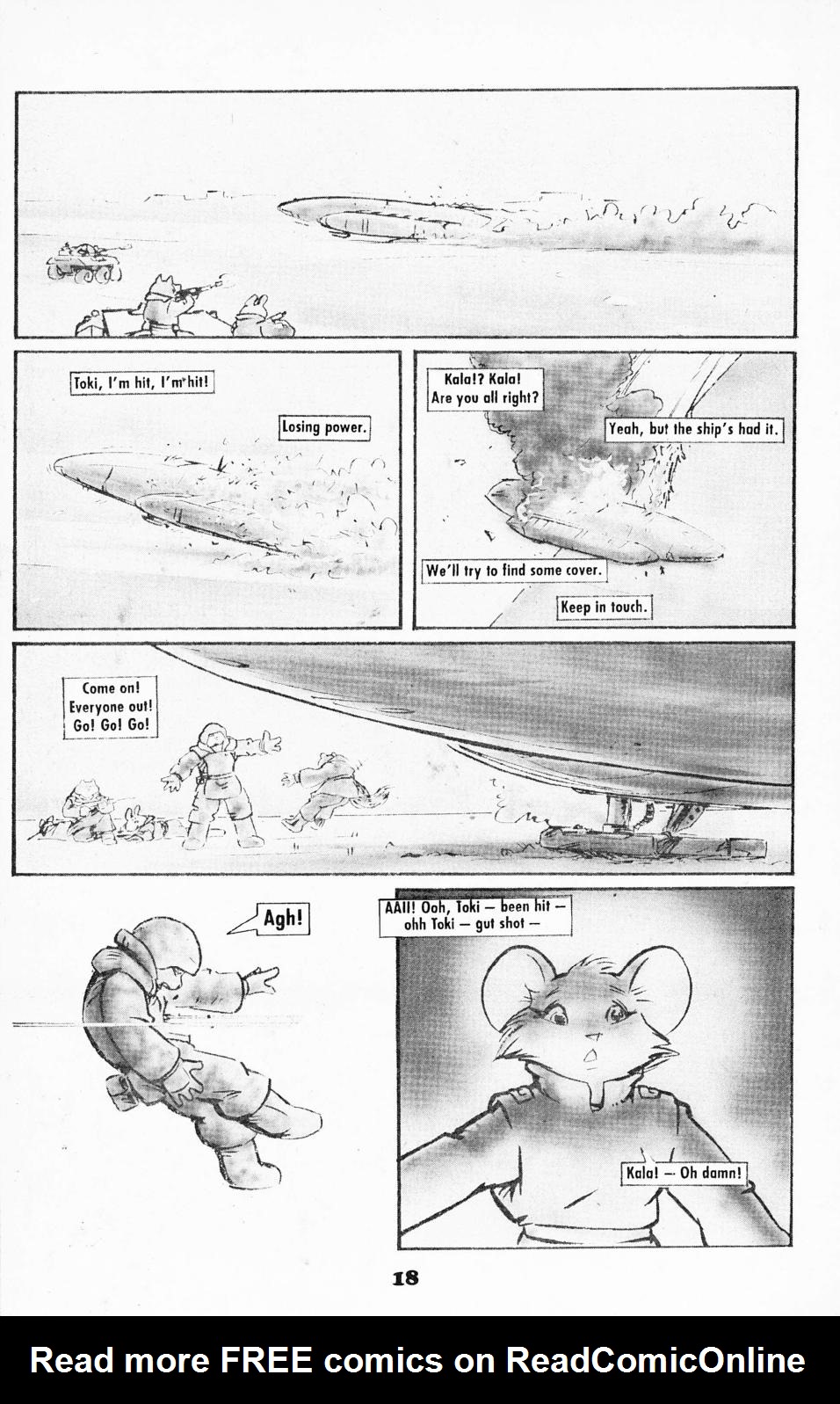 Read online Critters comic -  Issue #17 - 20