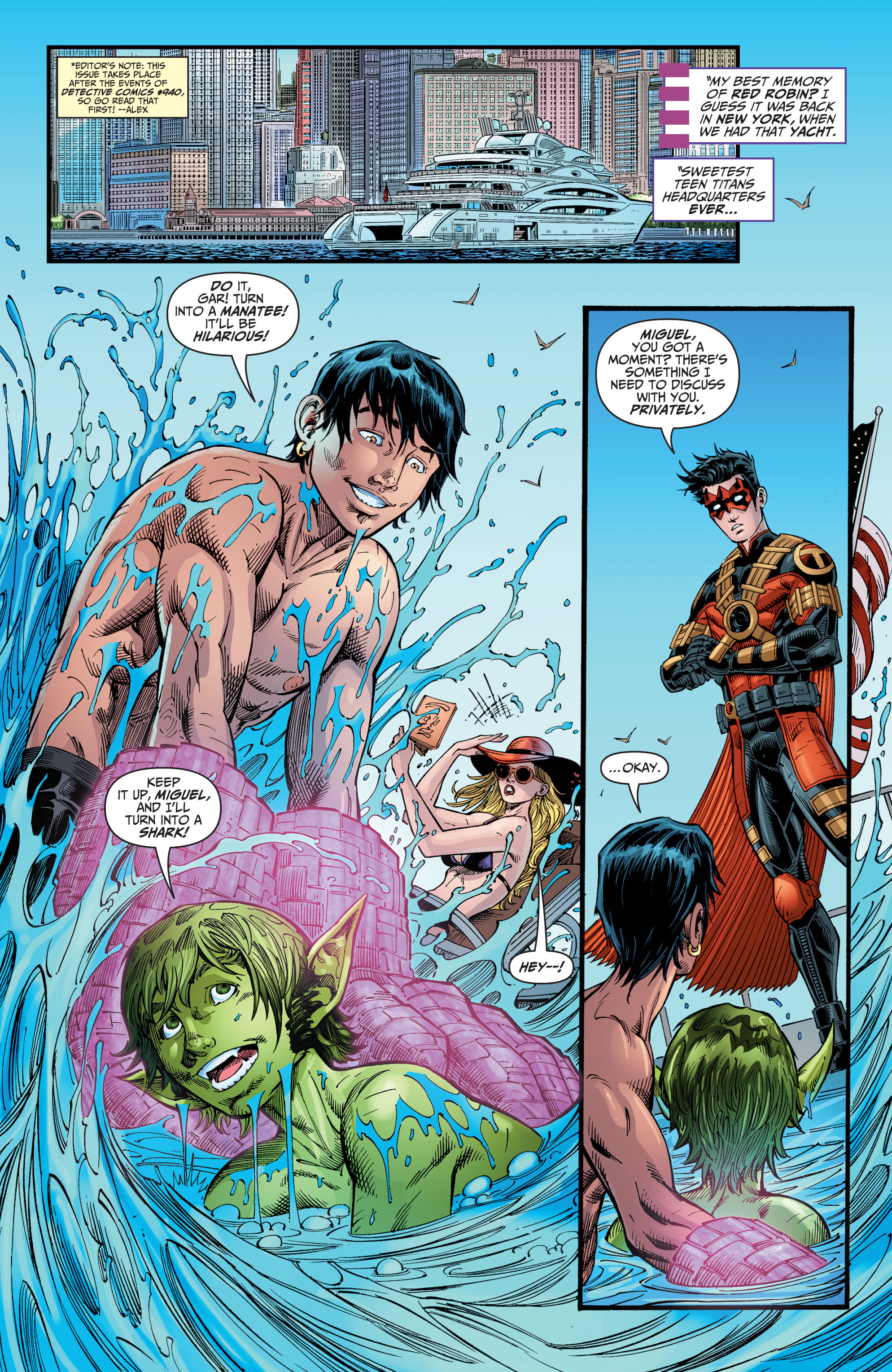 Read online Teen Titans (2014) comic -  Issue #24 - 3
