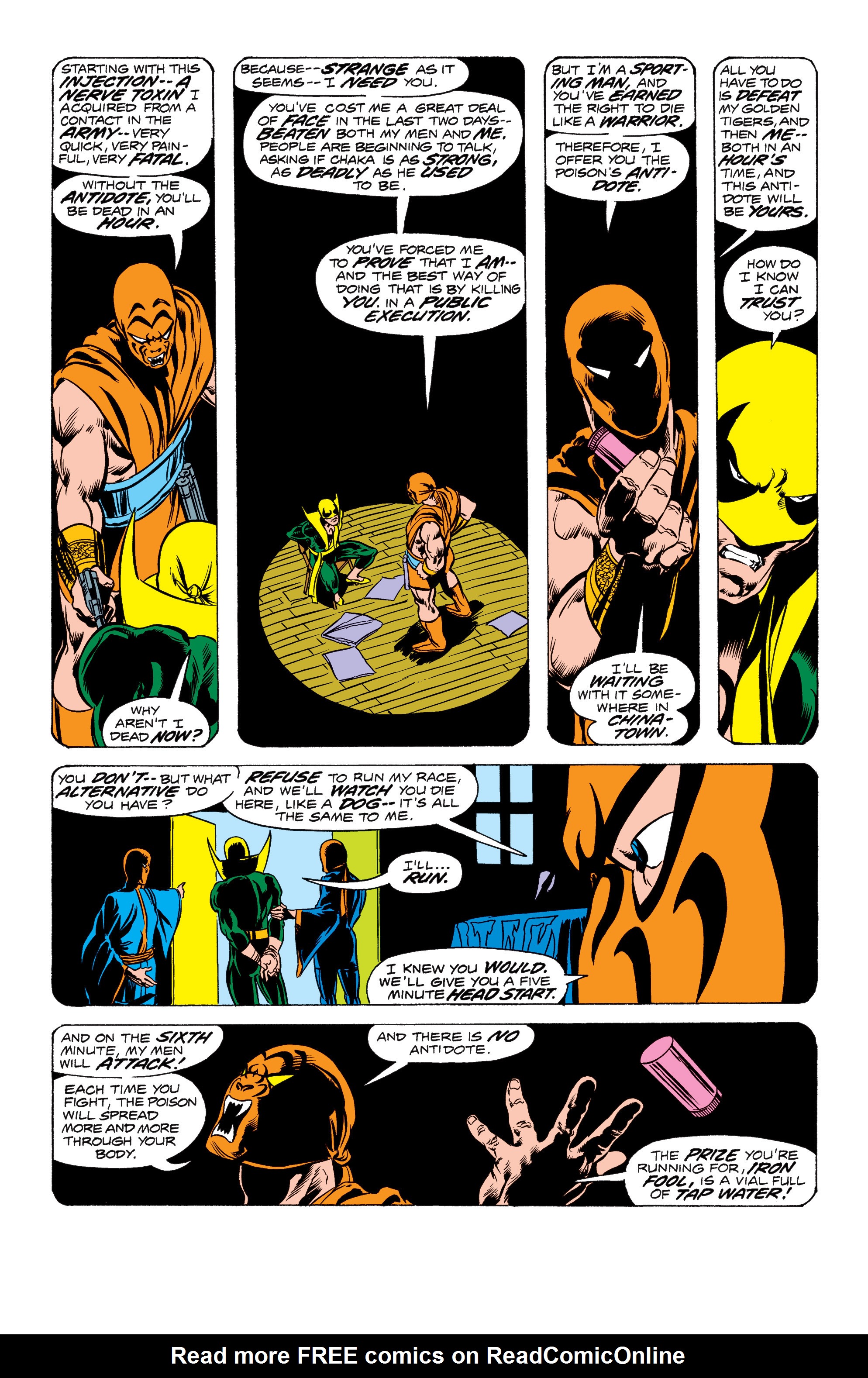 Read online Iron Fist (1975) comic -  Issue #9 - 11