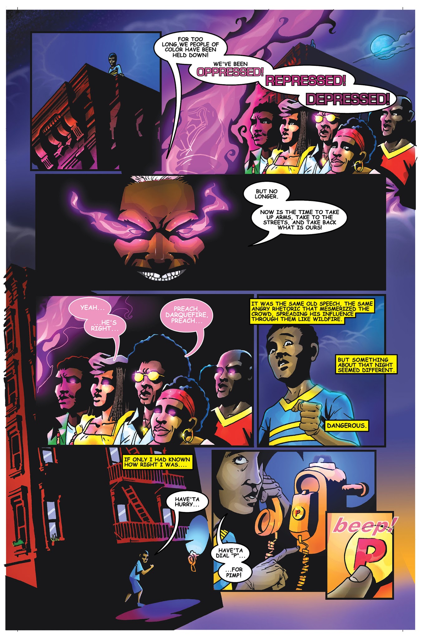 Read online Return of the Super Pimps comic -  Issue #1 - 4