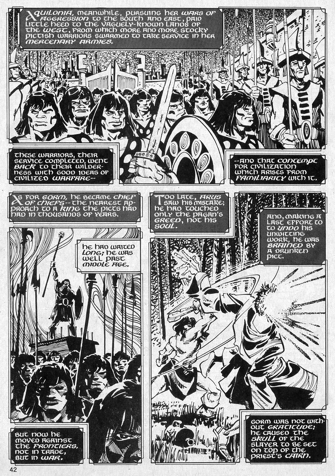 Read online The Savage Sword Of Conan comic -  Issue #16 - 41