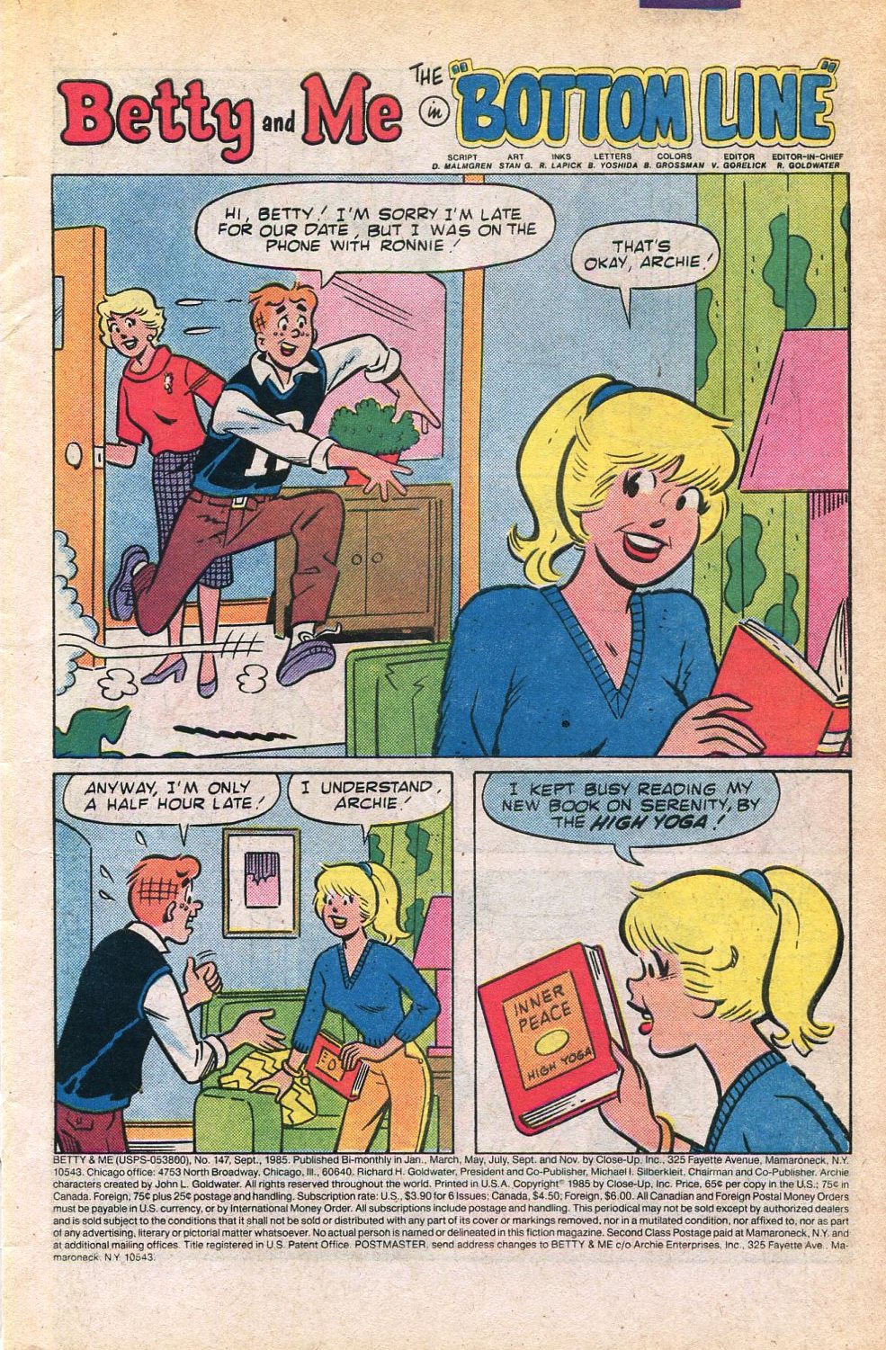 Read online Betty and Me comic -  Issue #147 - 3