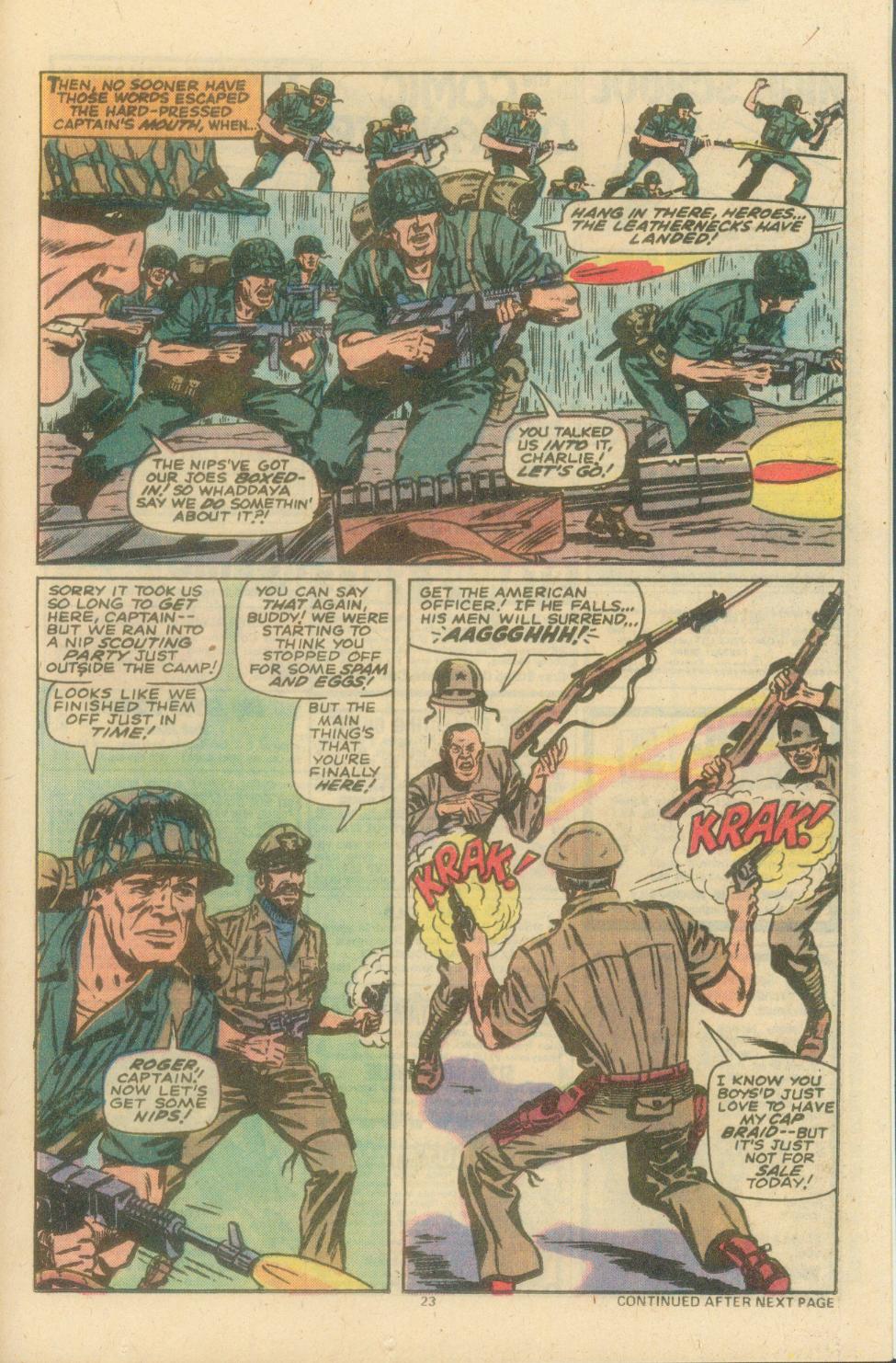 Read online Sgt. Fury comic -  Issue #154 - 25