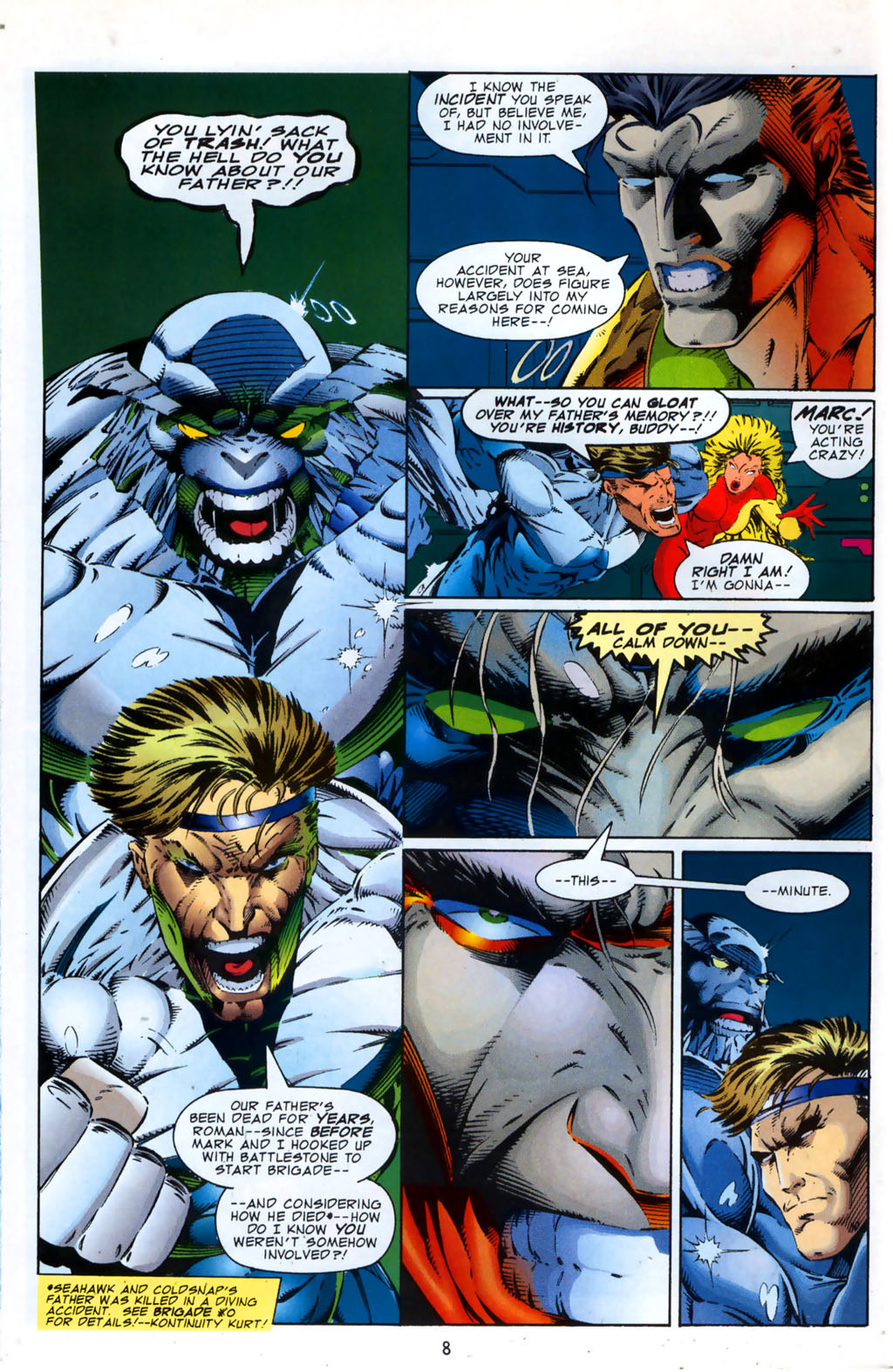 Read online Brigade (1993) comic -  Issue #5 - 12
