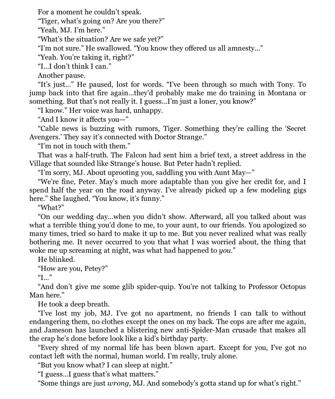 Read online Civil War Prose Novel comic -  Issue # TPB (Part 2) - 106
