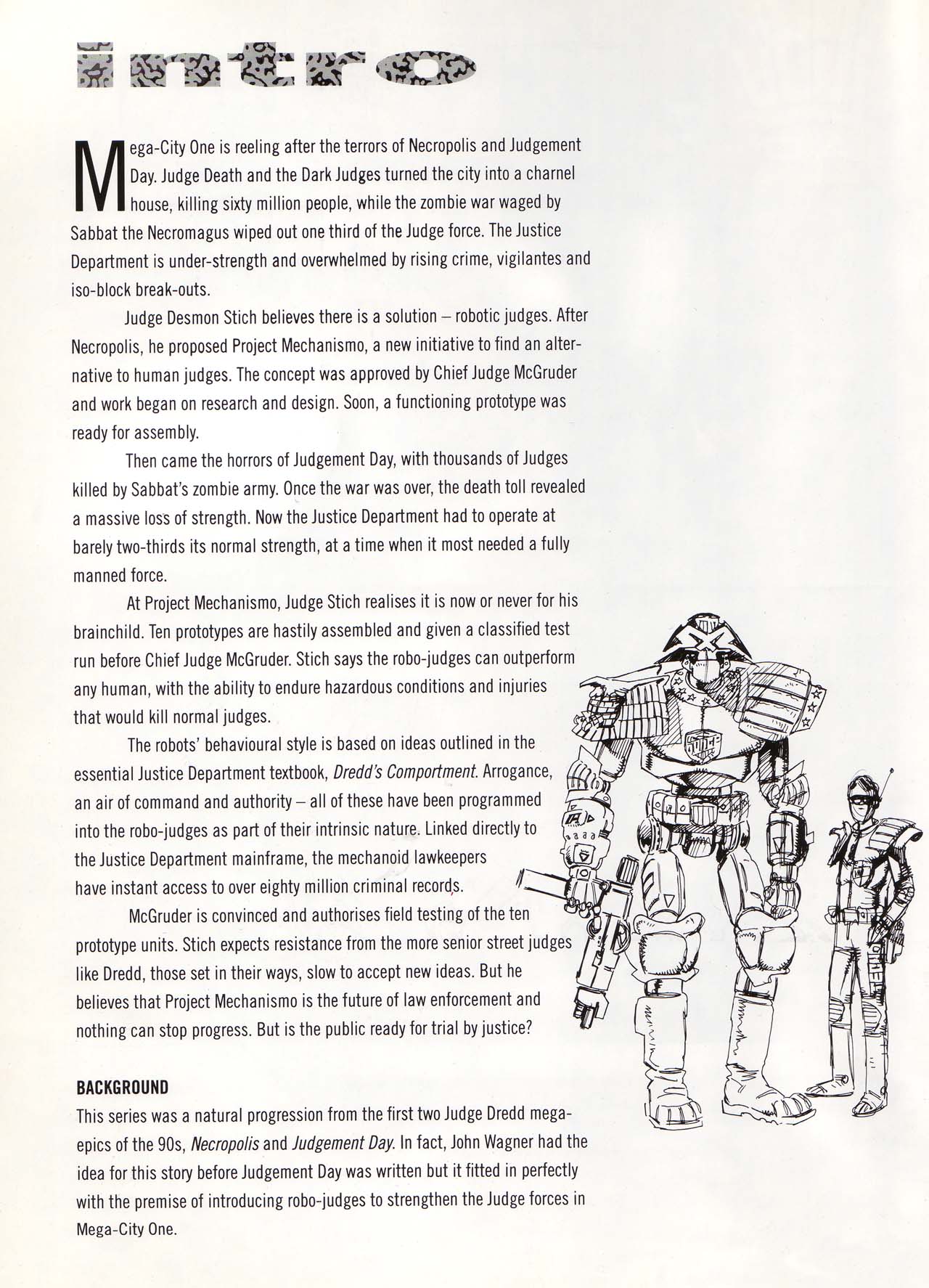 Read online Judge Dredd: Mechanismo comic -  Issue # TPB - 3