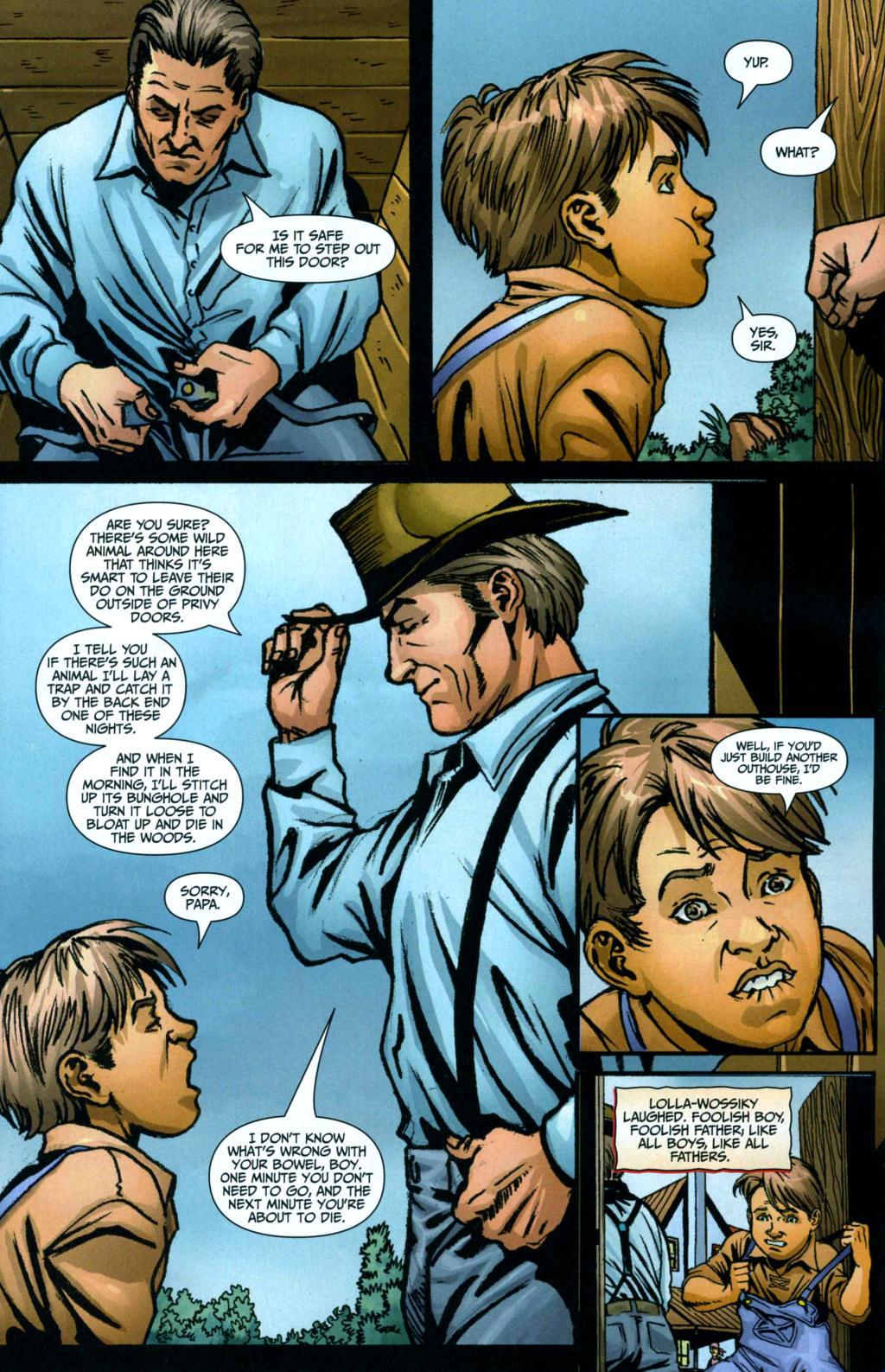 Read online Red Prophet: The Tales of Alvin Maker comic -  Issue #3 - 5