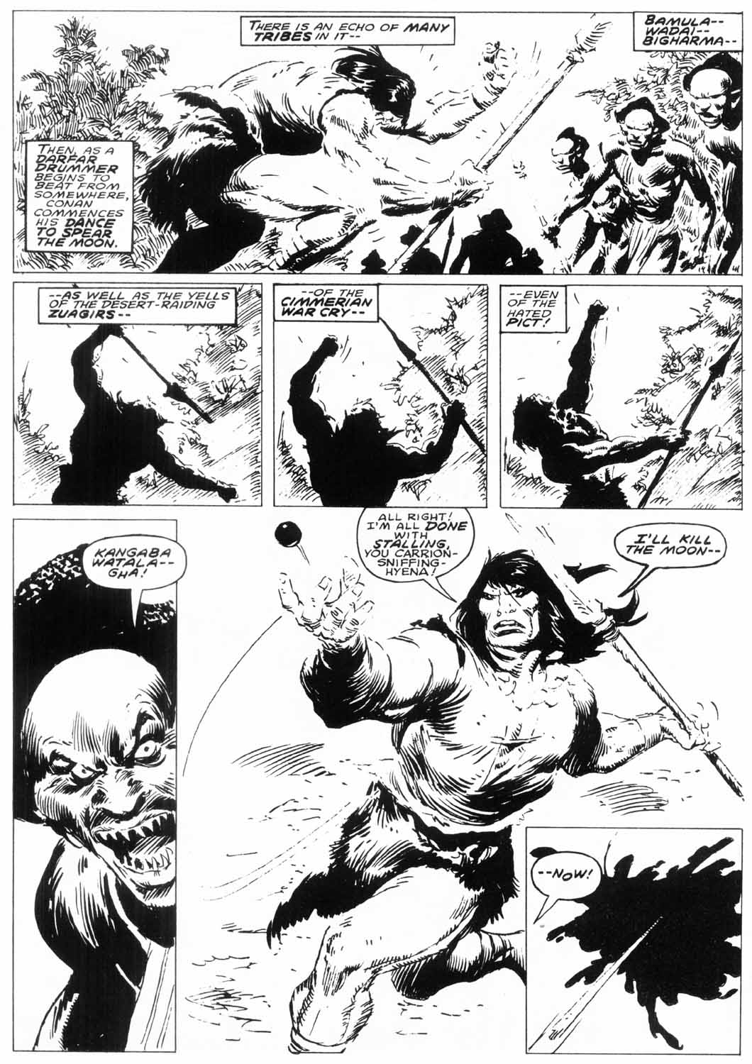 Read online The Savage Sword Of Conan comic -  Issue #225 - 23