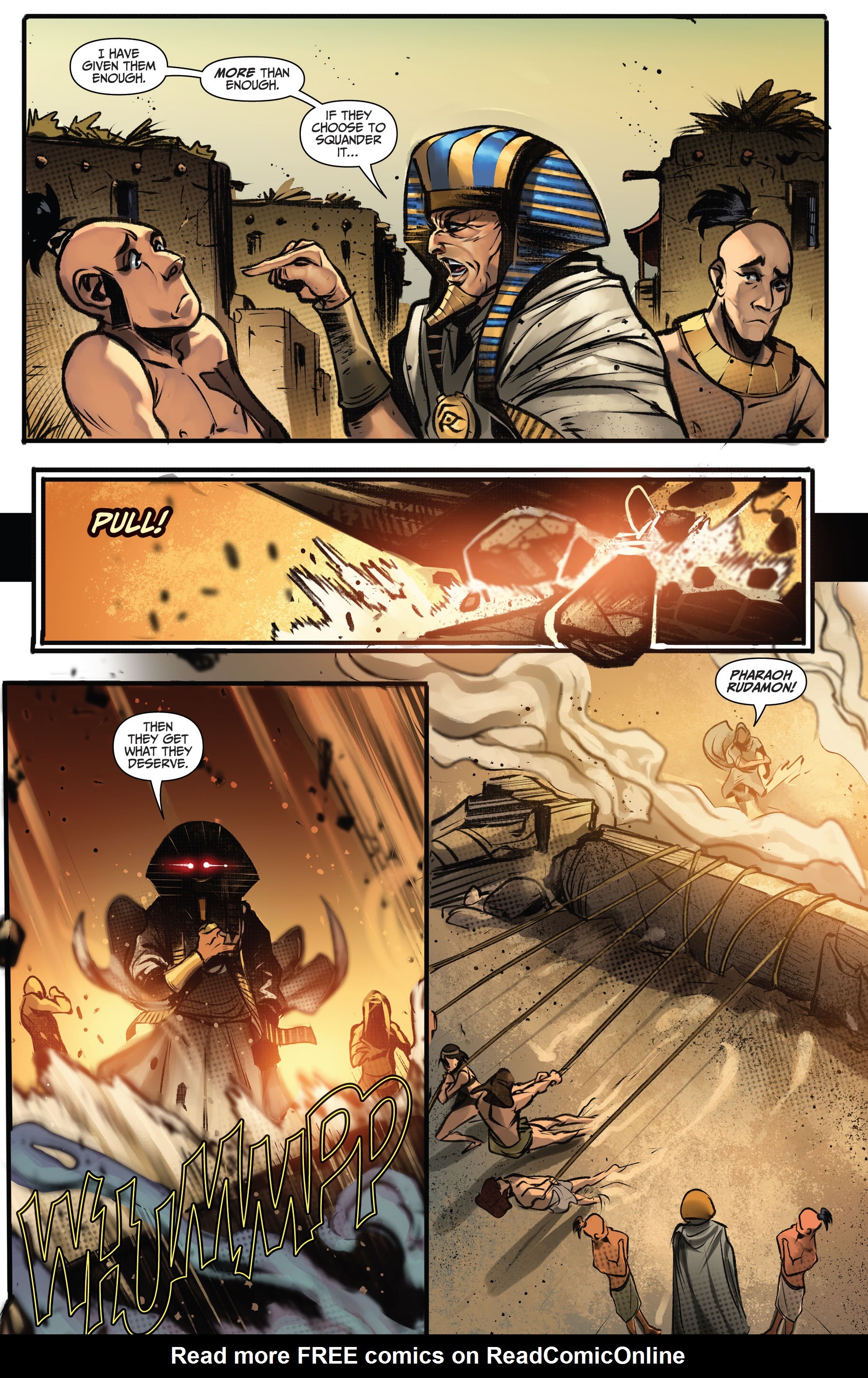 Read online Myths & Legends Quarterly: Blood Pharaoh comic -  Issue # Full - 42