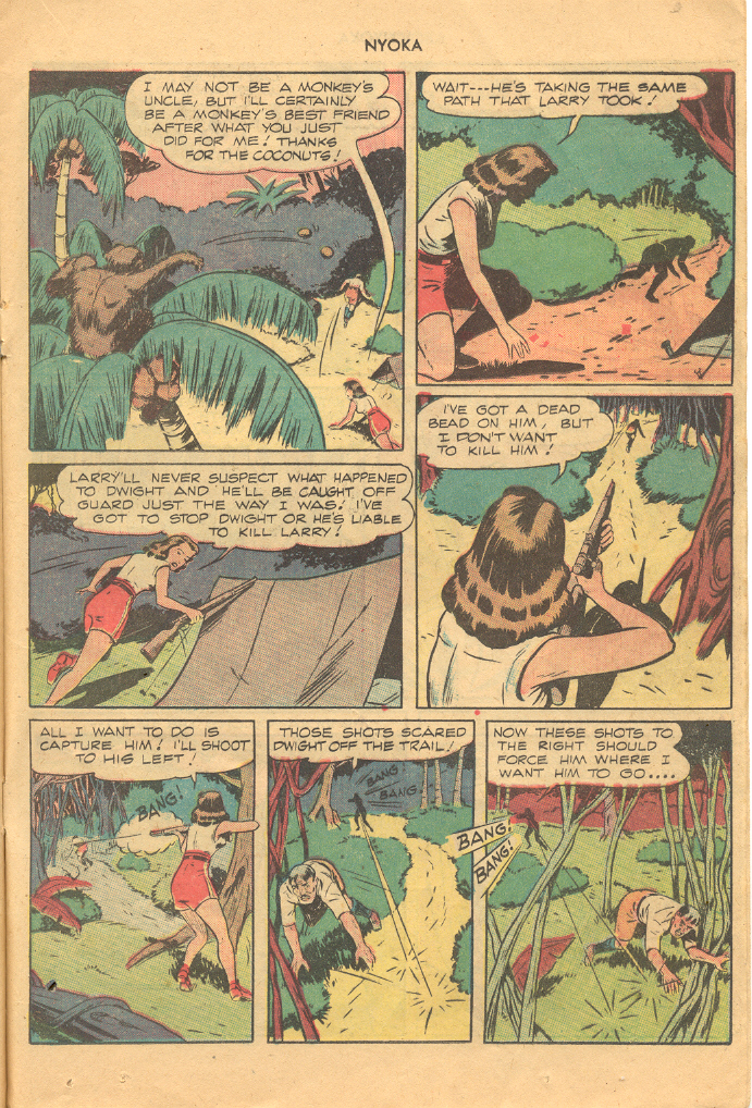 Read online Nyoka the Jungle Girl (1945) comic -  Issue #24 - 17