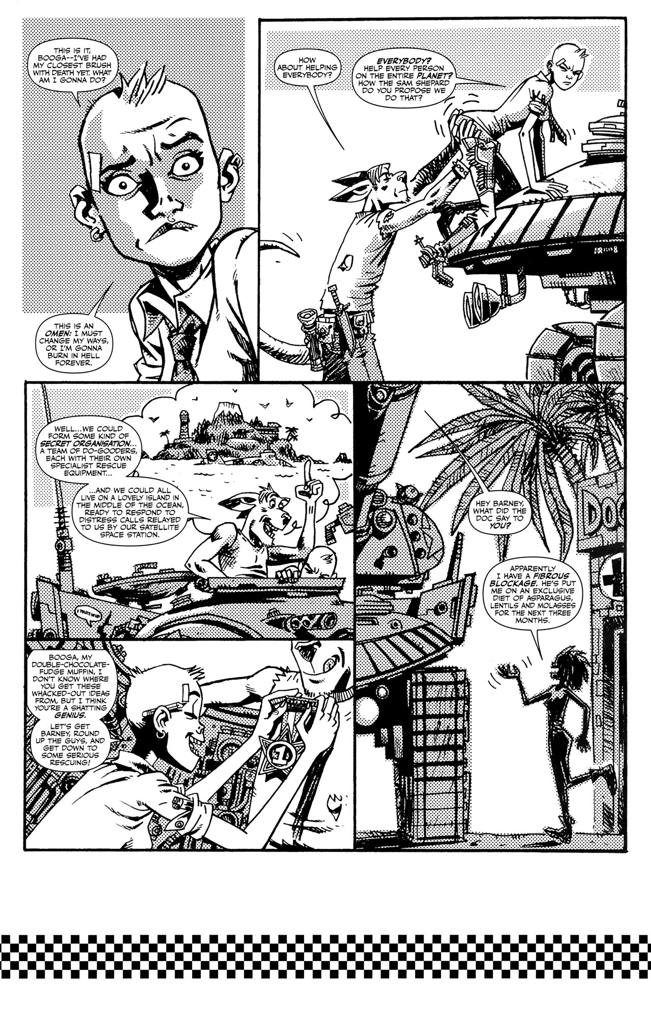 Read online Tank Girl: Skidmarks comic -  Issue #4 - 22