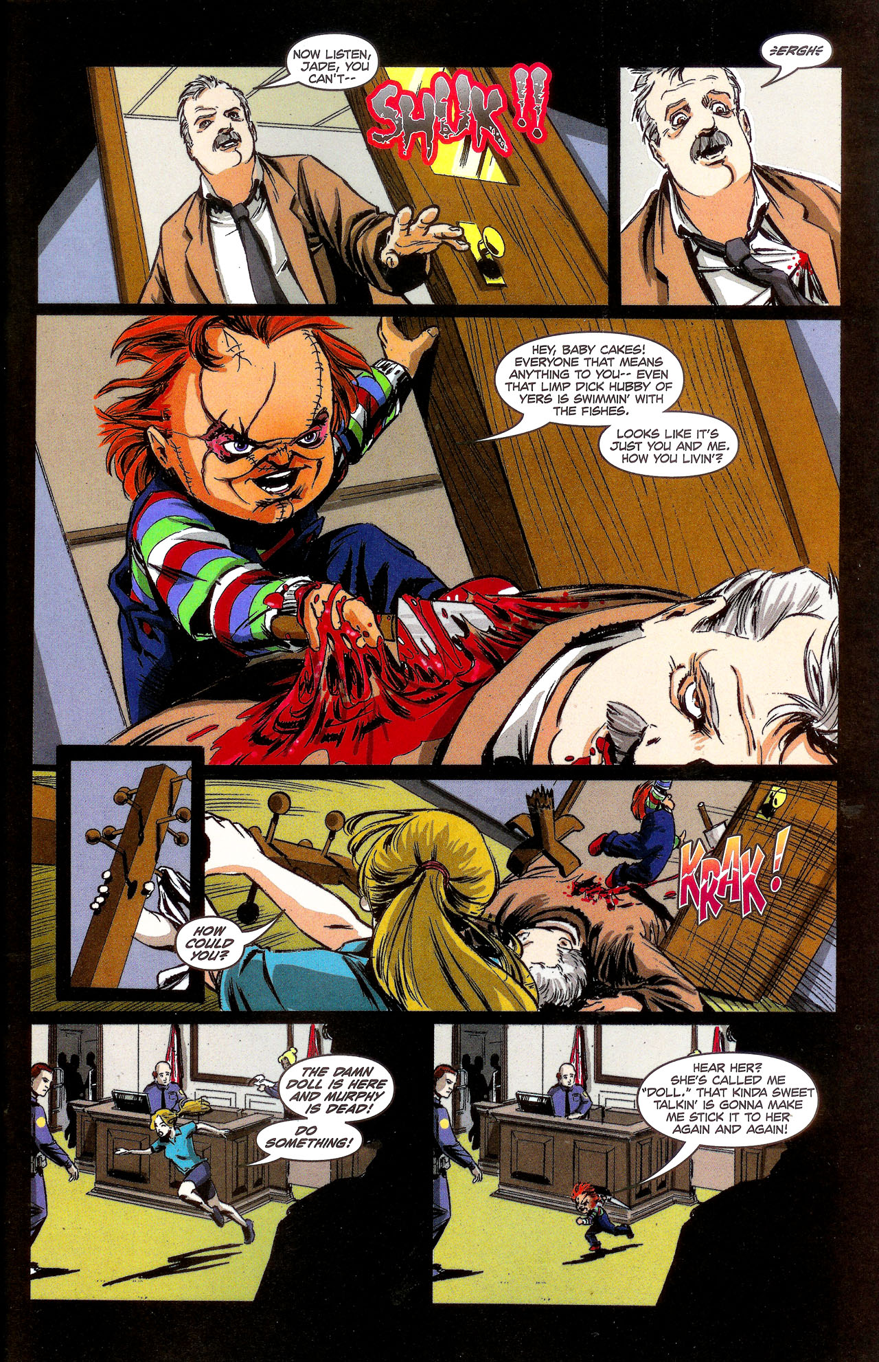 Read online Chucky comic -  Issue #4 - 32