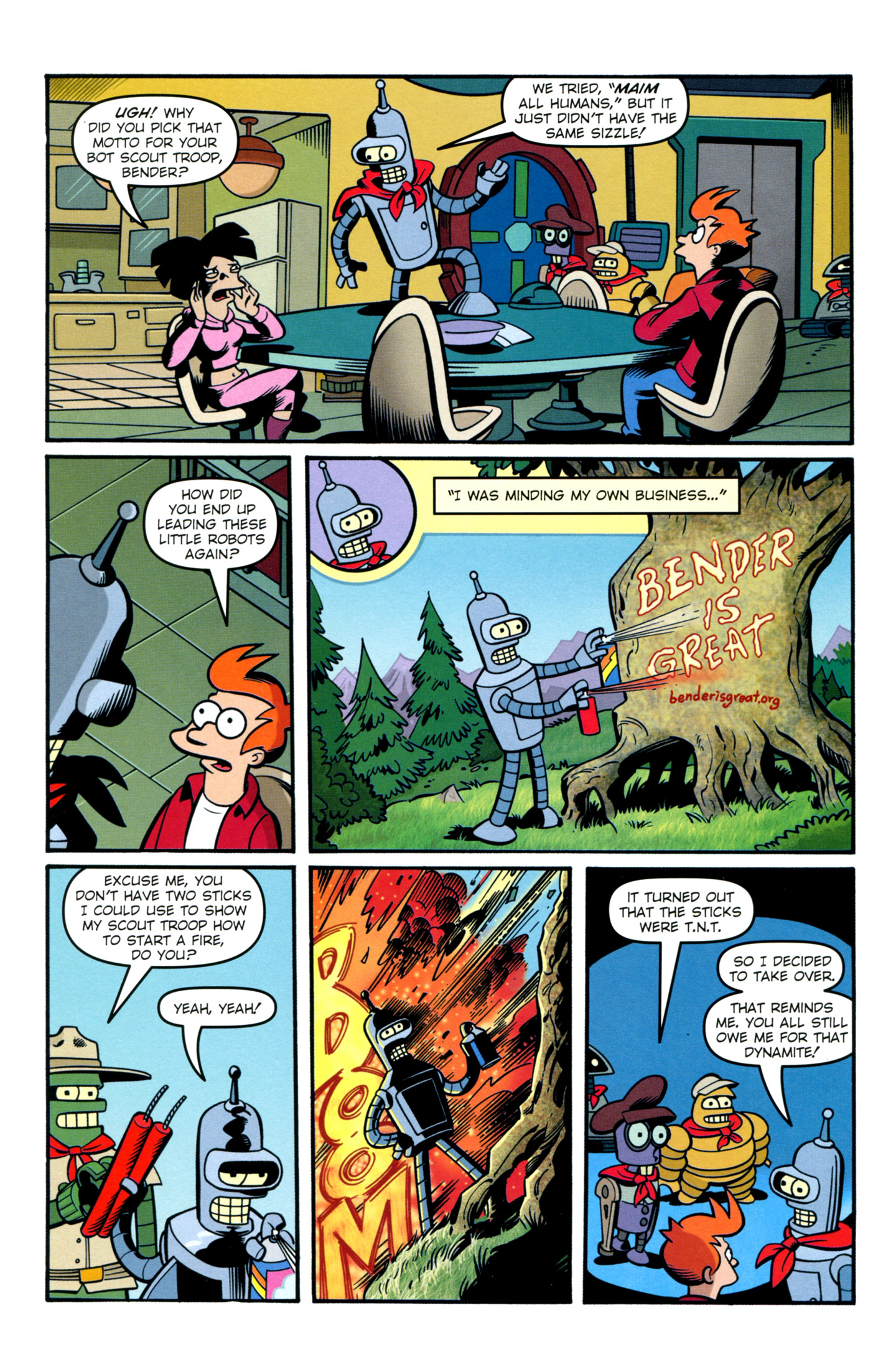 Read online Futurama Comics comic -  Issue #61 - 3