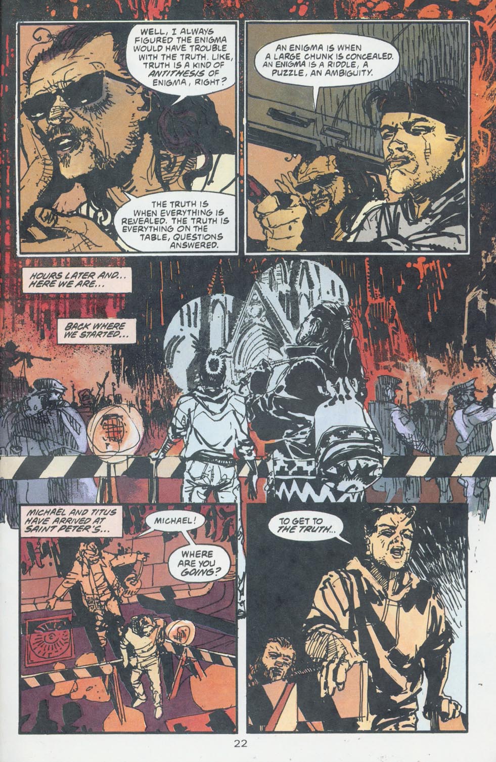 Read online Enigma comic -  Issue #3 - 24