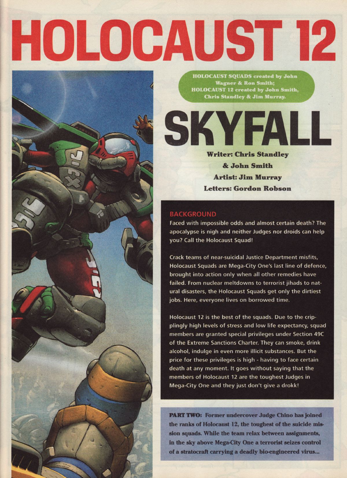 Read online Judge Dredd Megazine (vol. 3) comic -  Issue #21 - 22