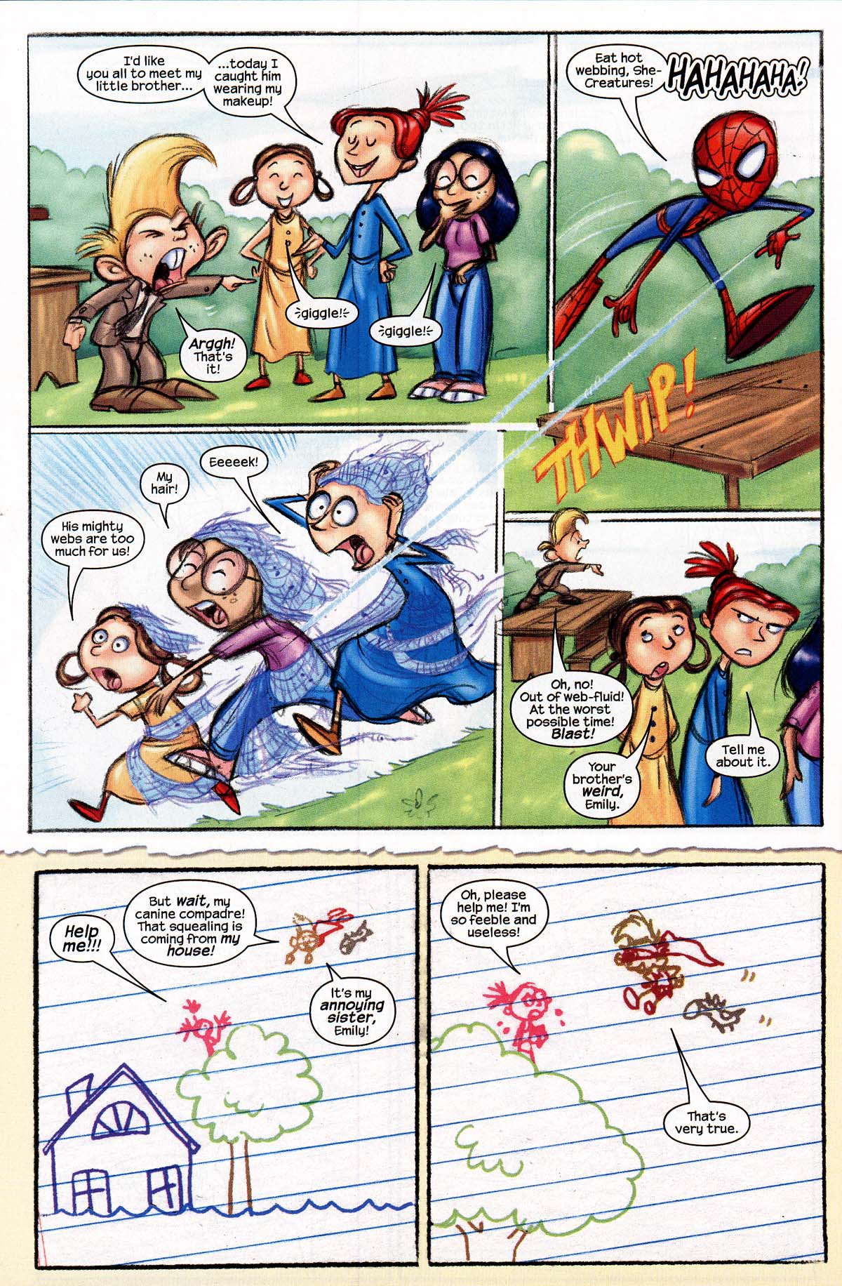 Read online Marvelous Adventures of Gus Beezer comic -  Issue # Spider-Man - 19