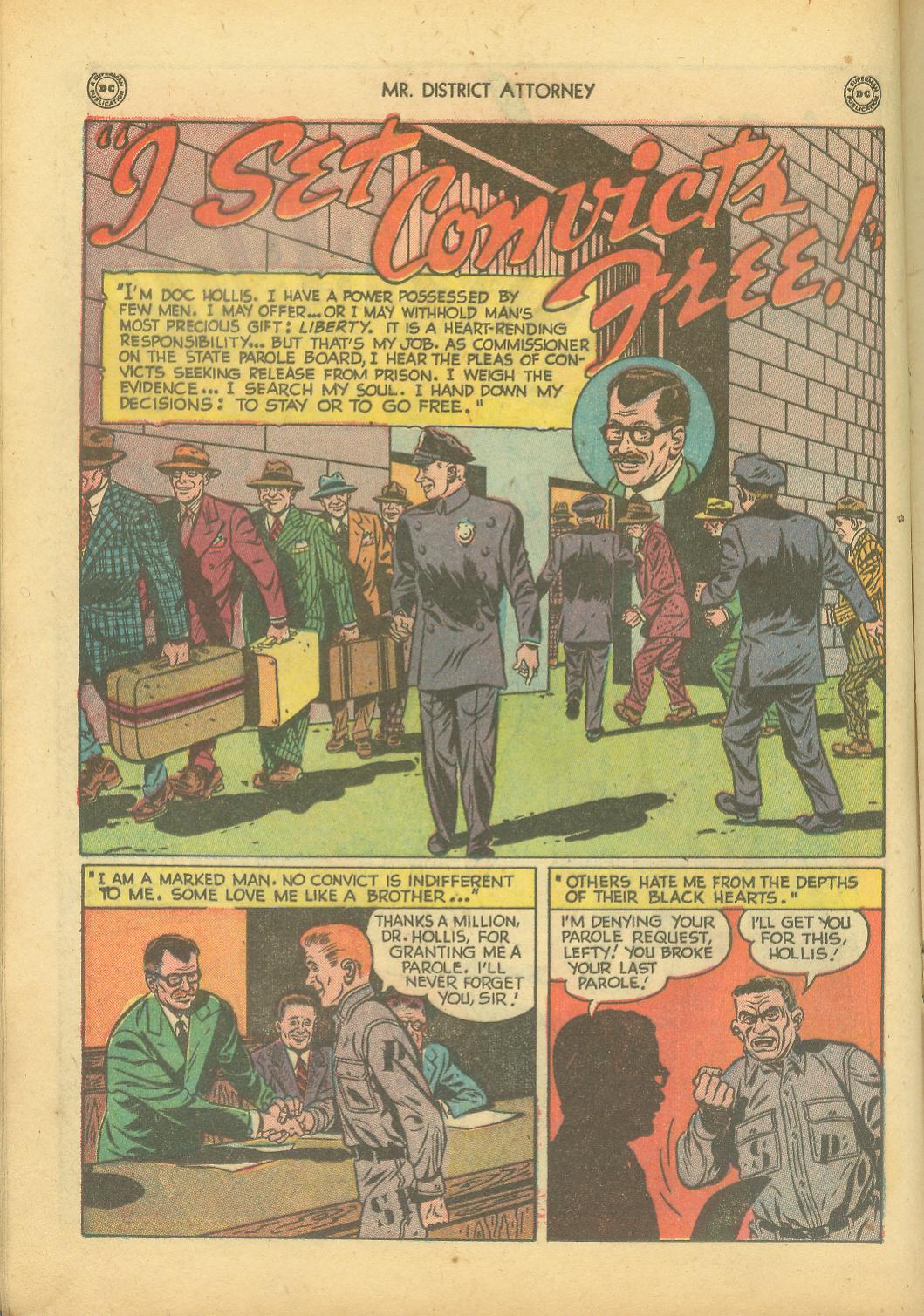 Read online Mr. District Attorney comic -  Issue #8 - 24